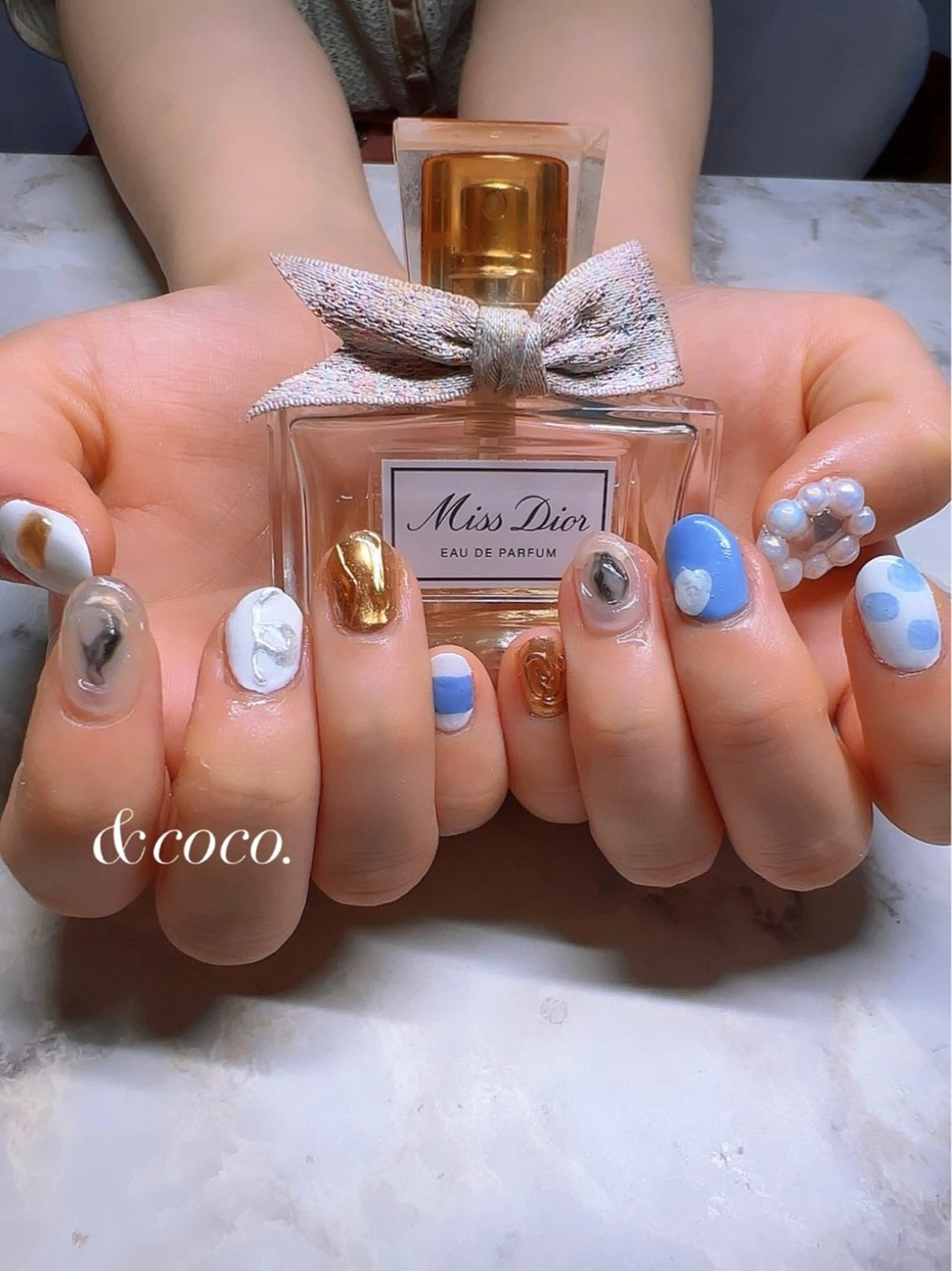 ネイル アートネイル クリアネイル ぷっくりネイル ＆coco.所属・＆ coco.のネイルデザイン