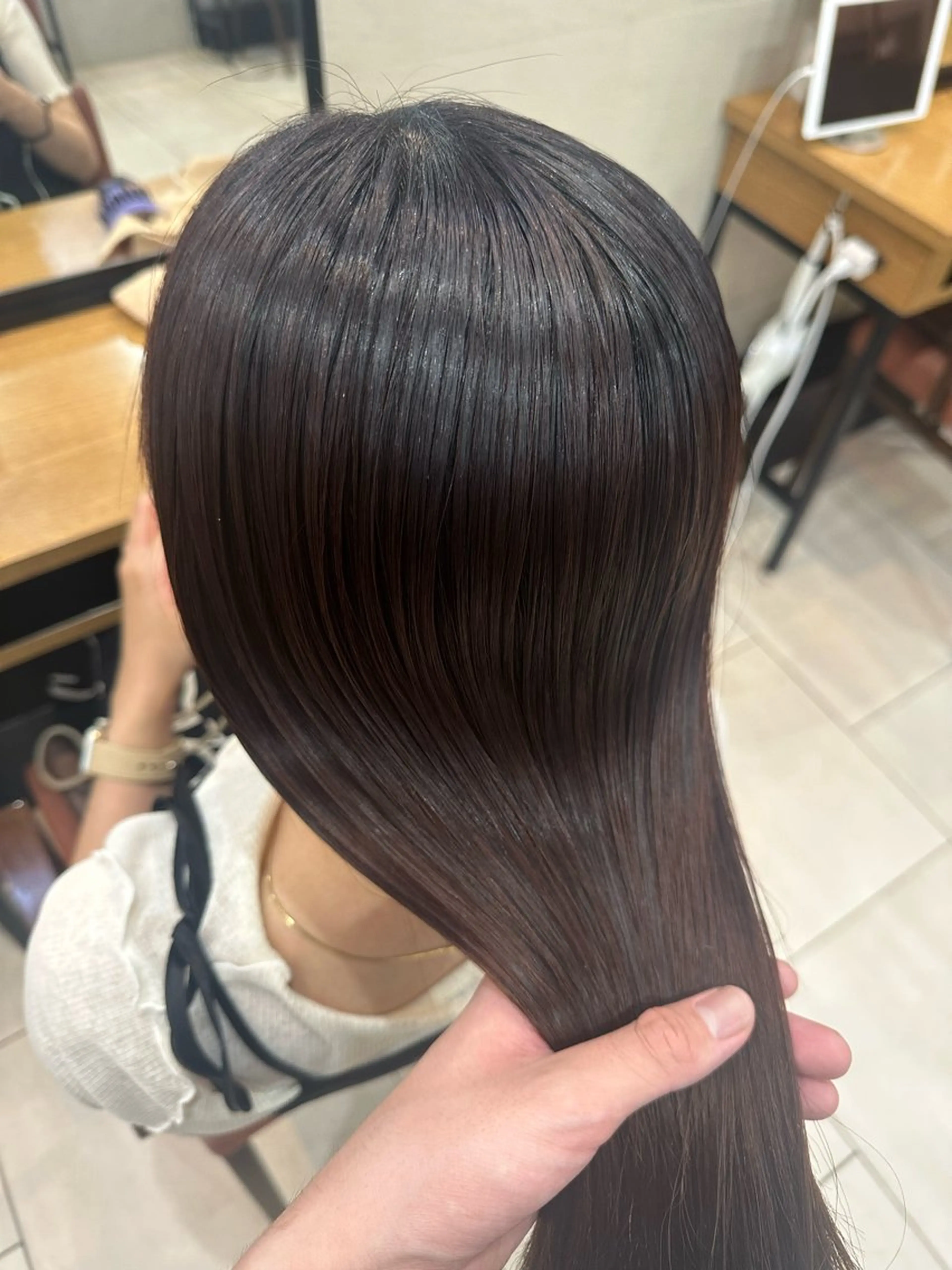 カラー メンズカット/ フェザーパーマ/げんのヘアスタイル