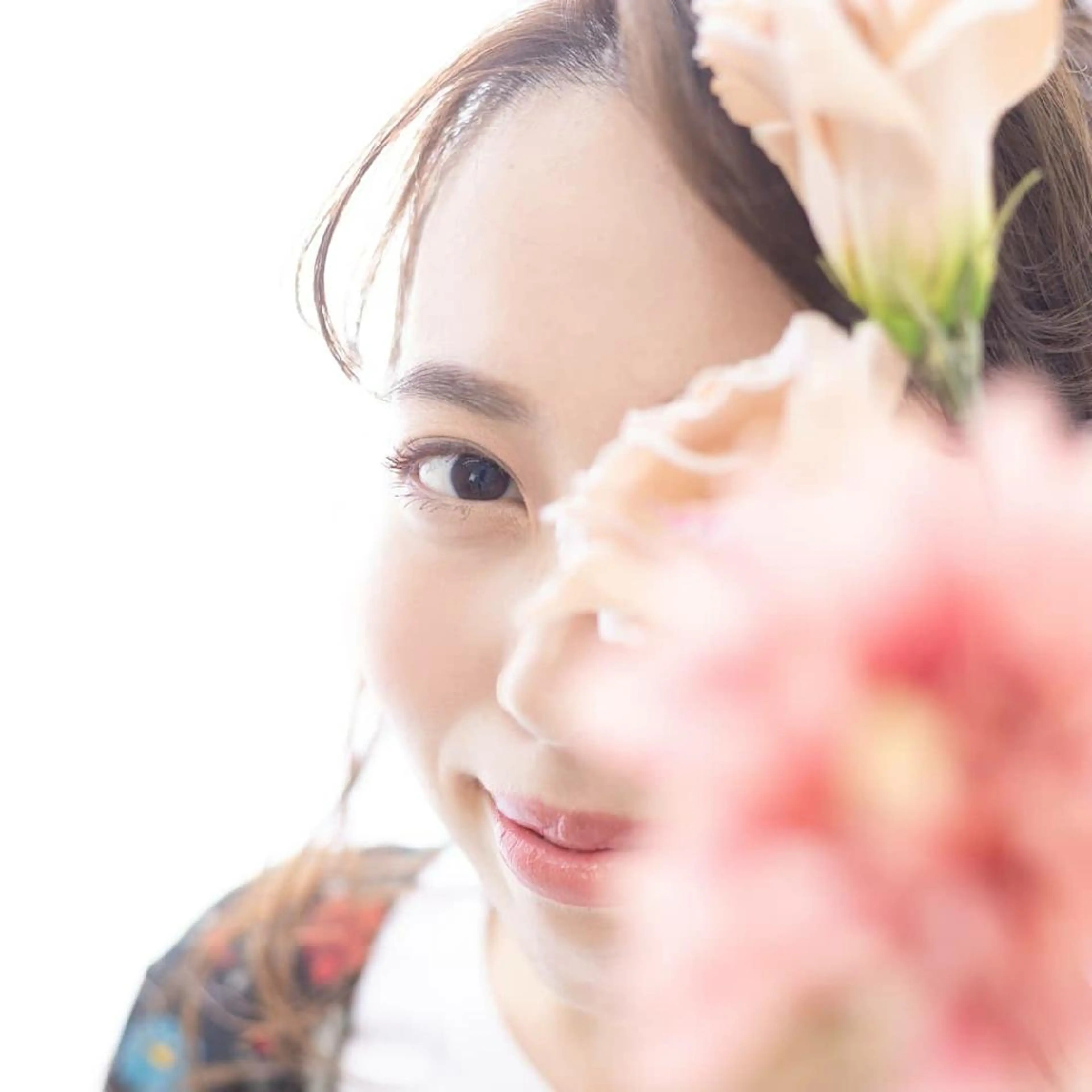 ミディアム ヘアアレンジ 結婚式・ブライダル 小顔カット ヘアセット KANETAKA DAISUKEの眉毛・アイブロウイメージ