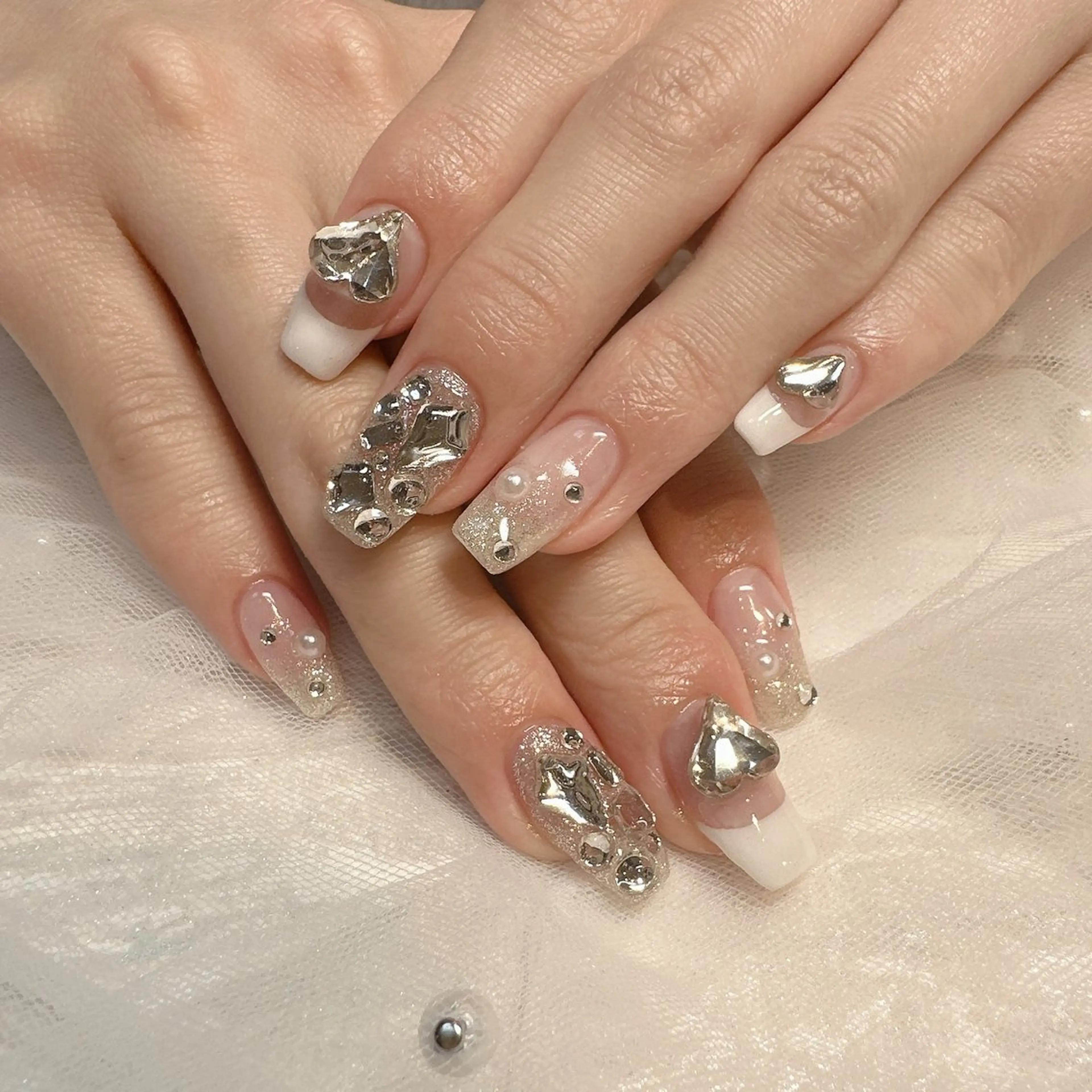 ネイル キラキラネイル 🫧M. nailsのネイルデザイン