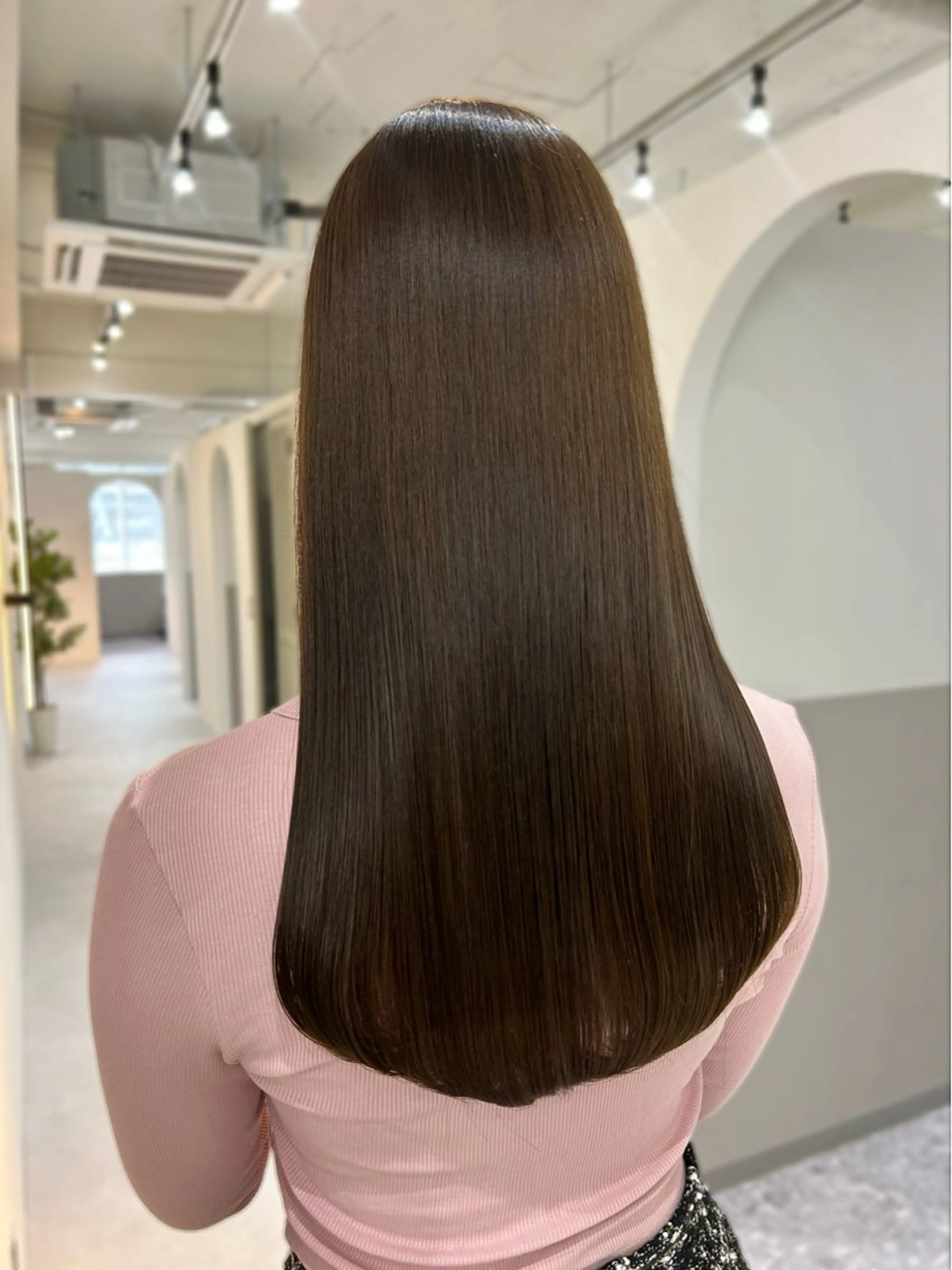 ロング カット ヘアカラー トリートメント ふわっとレイヤー☆ 菅原 千鶴のヘアスタイル