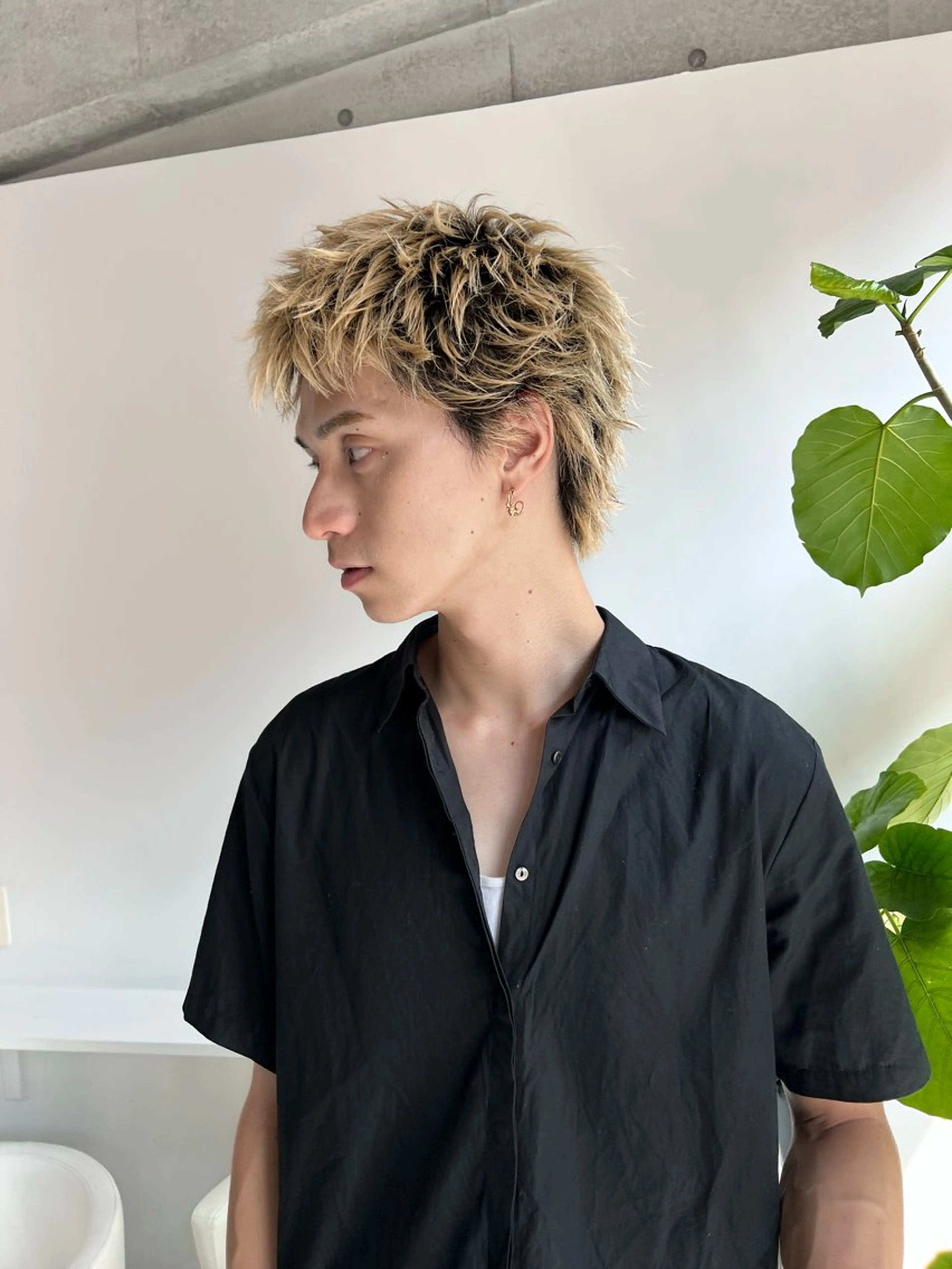 カラー メンズ ヘアカラー トリートメント お洒落メンズ カット/KAMEのヘアスタイル