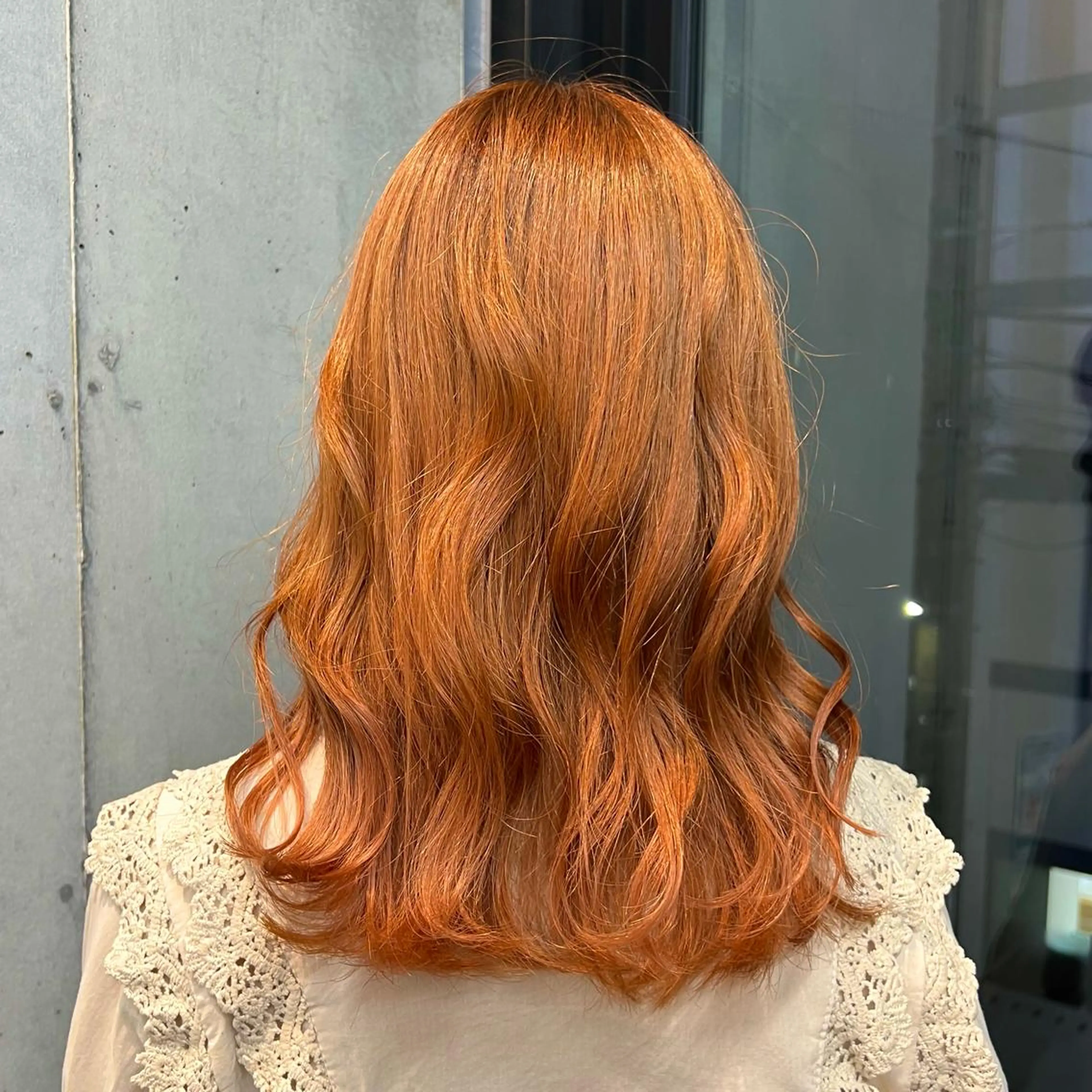 ロング カラー カコ/レイヤーカット ヘアアレンジのヘアスタイル