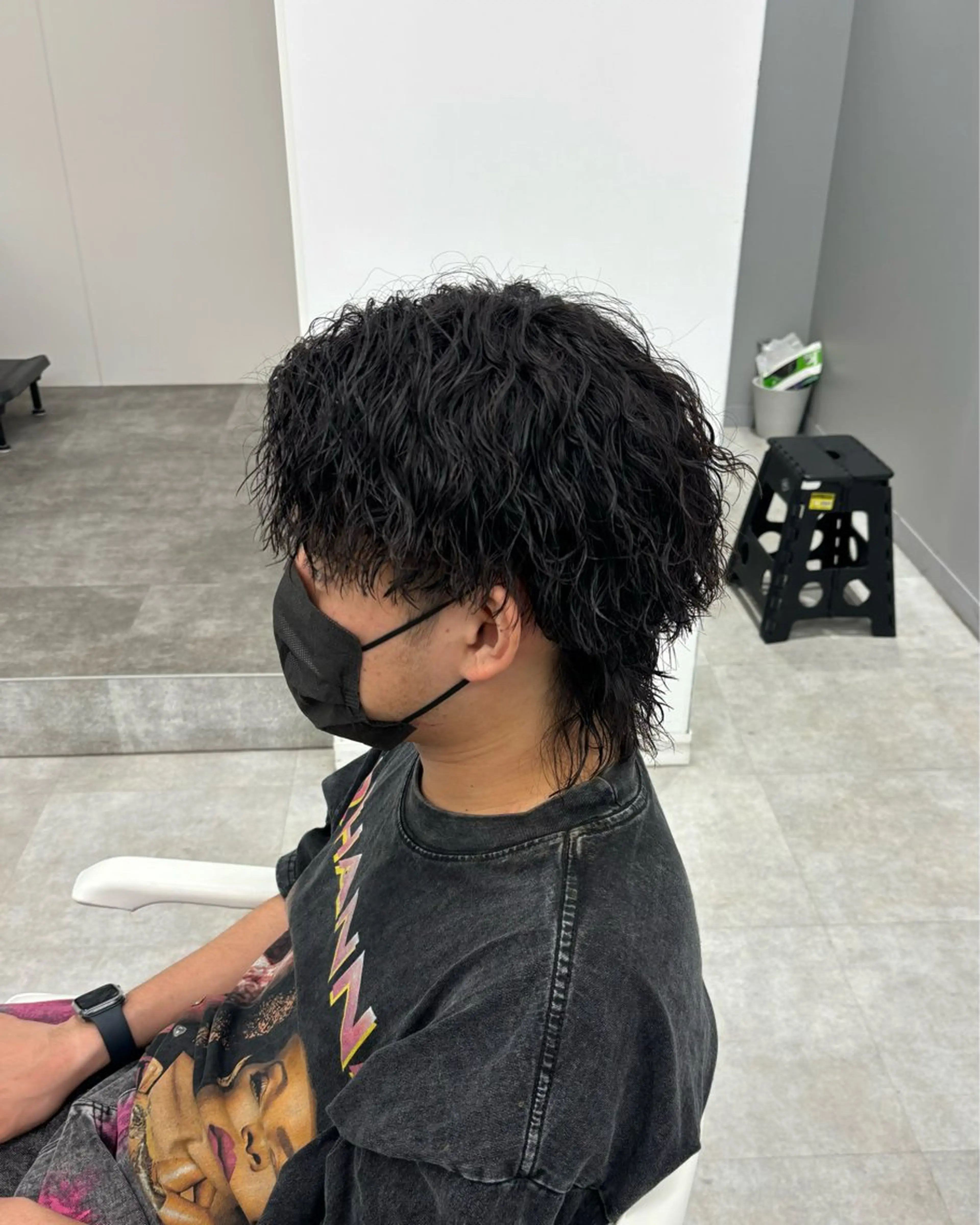 ショート カラー パーマ メンズ カット パーマ トリートメント 森龍馬 メンズ専門美容師のヘアスタイル