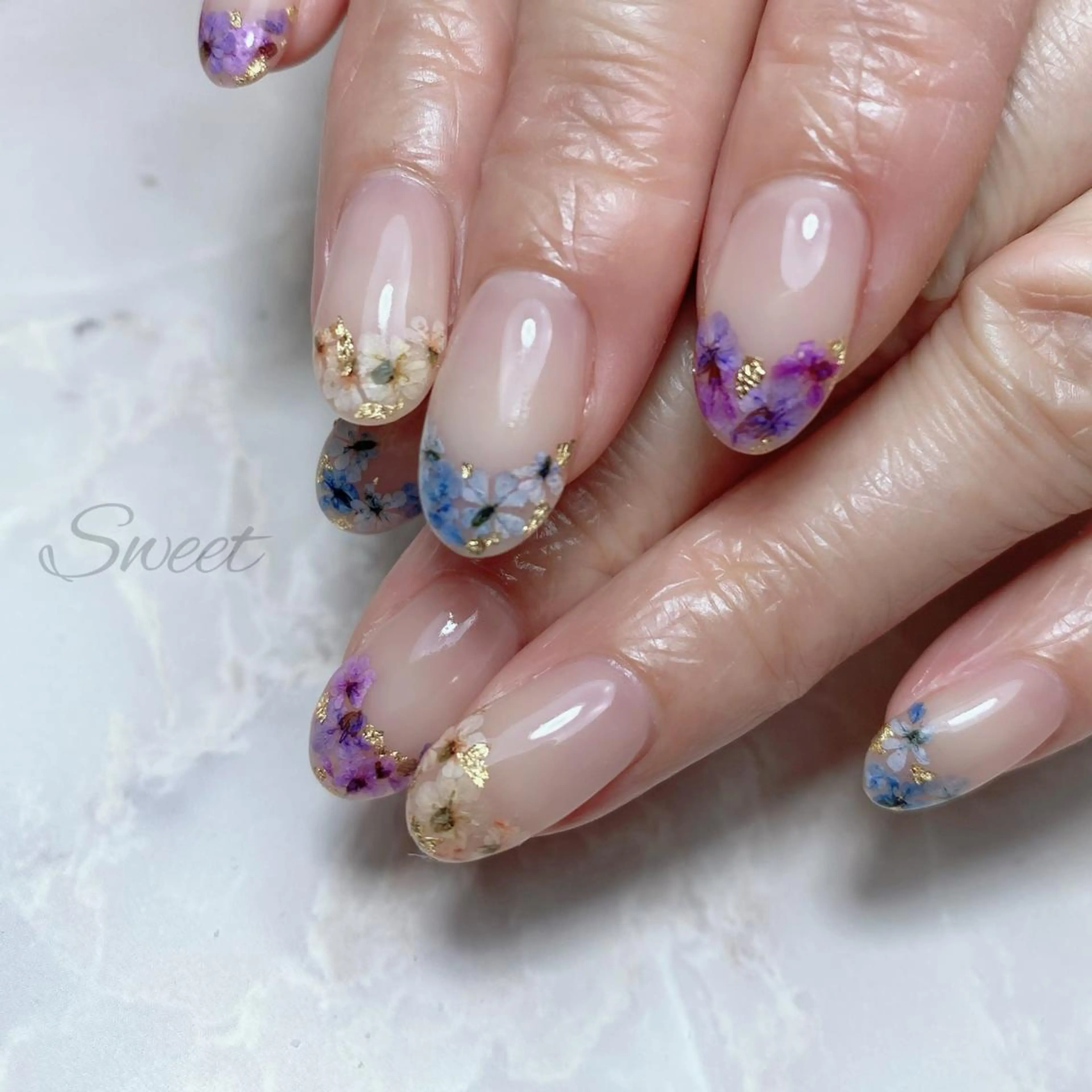 ネイル sweet 仲野陽子のネイルデザイン