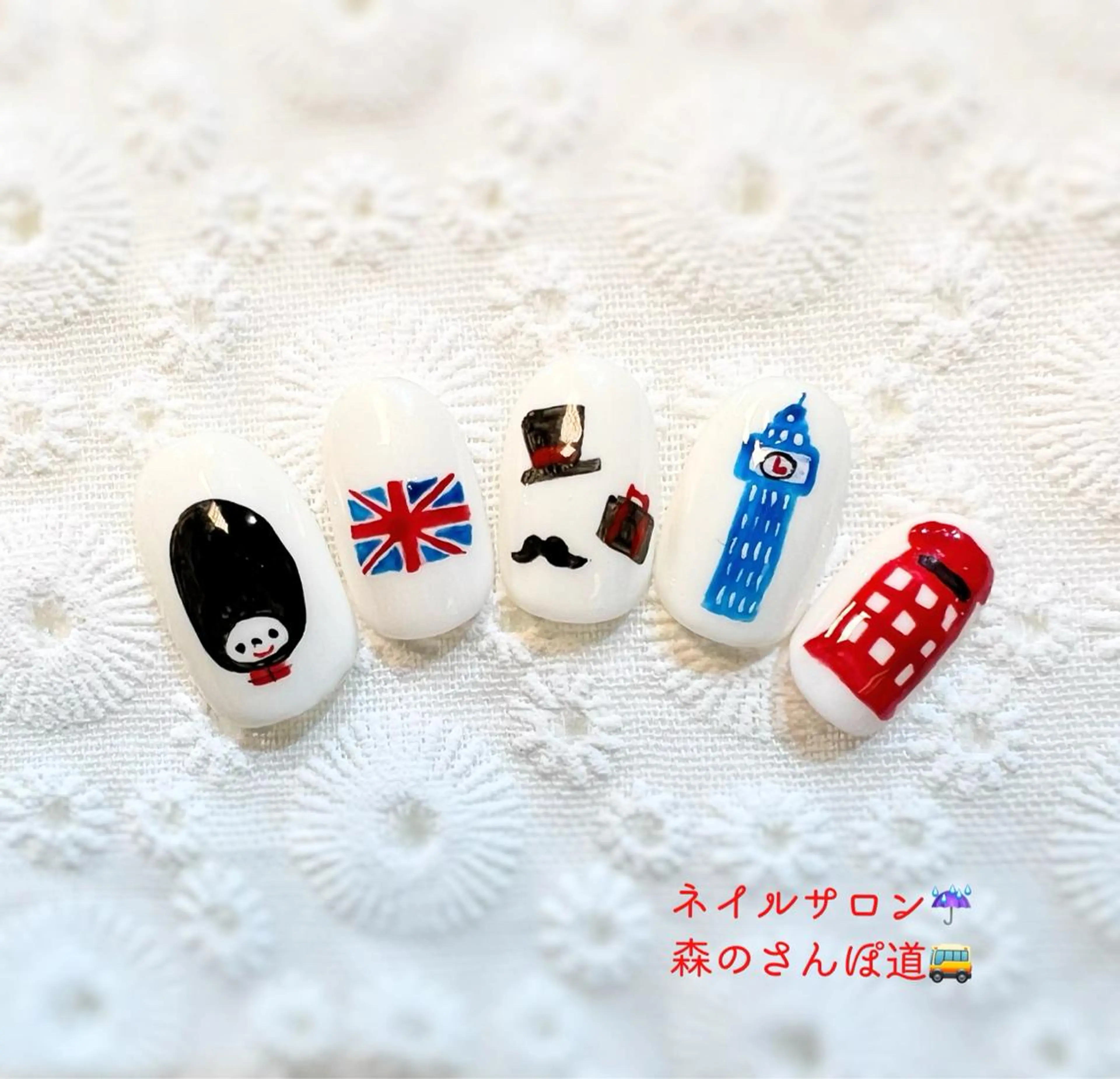 ネイル ハンドネイル 森のさんぽ道所属・ショートネイル 森のさんぽ道のネイルデザイン