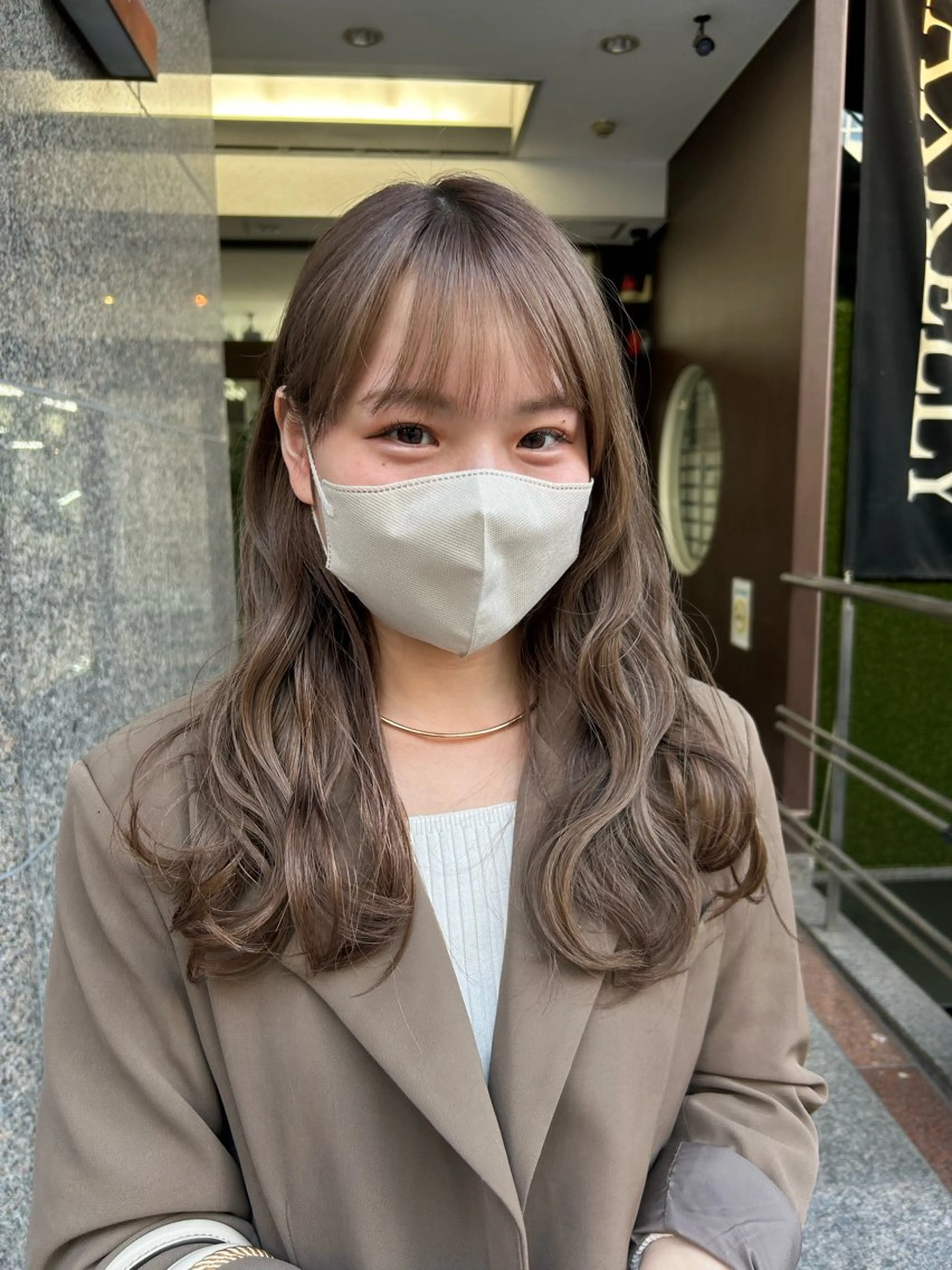 カット color list 倉本恋のヘアスタイル