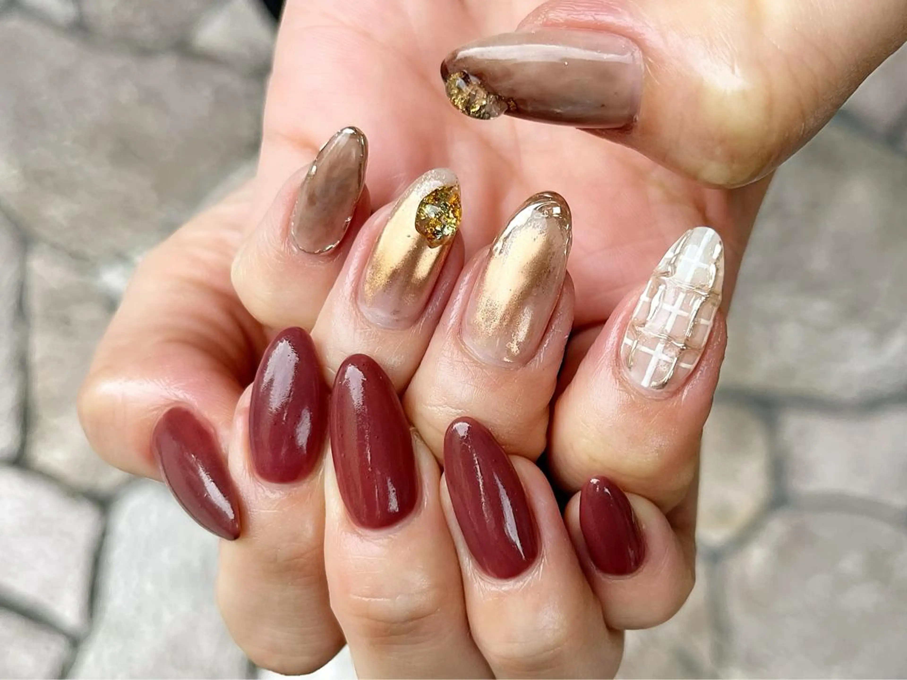 ネイル ハンドネイル nailsalon Mirrorのネイルデザイン