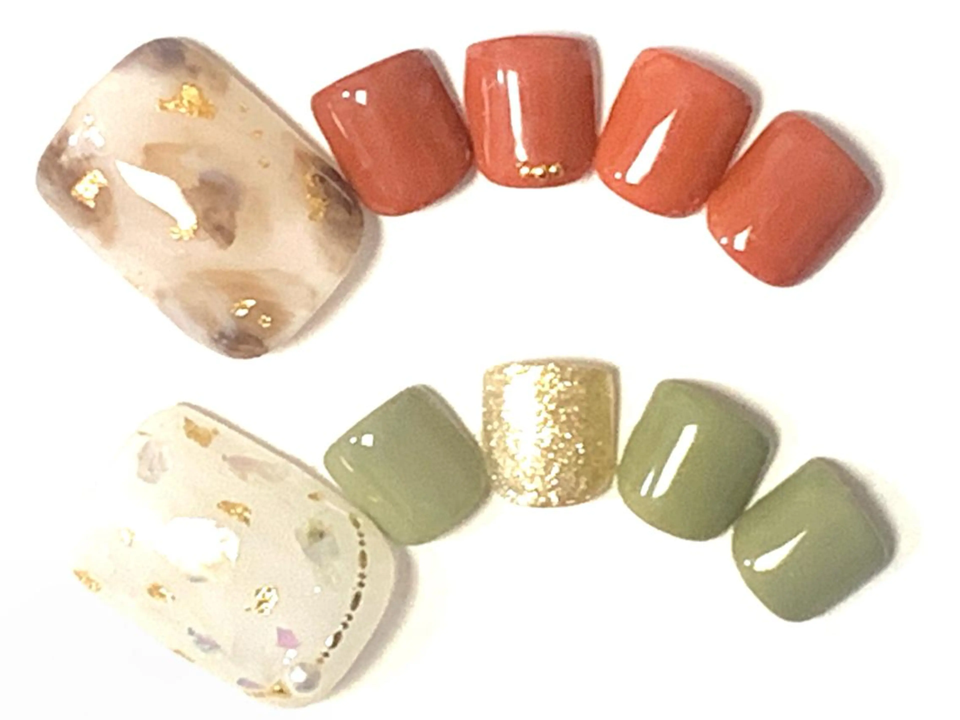 ネイル フットネイル @.Freestyle 【フリースタイル】所属・根本 奈美のネイルデザイン