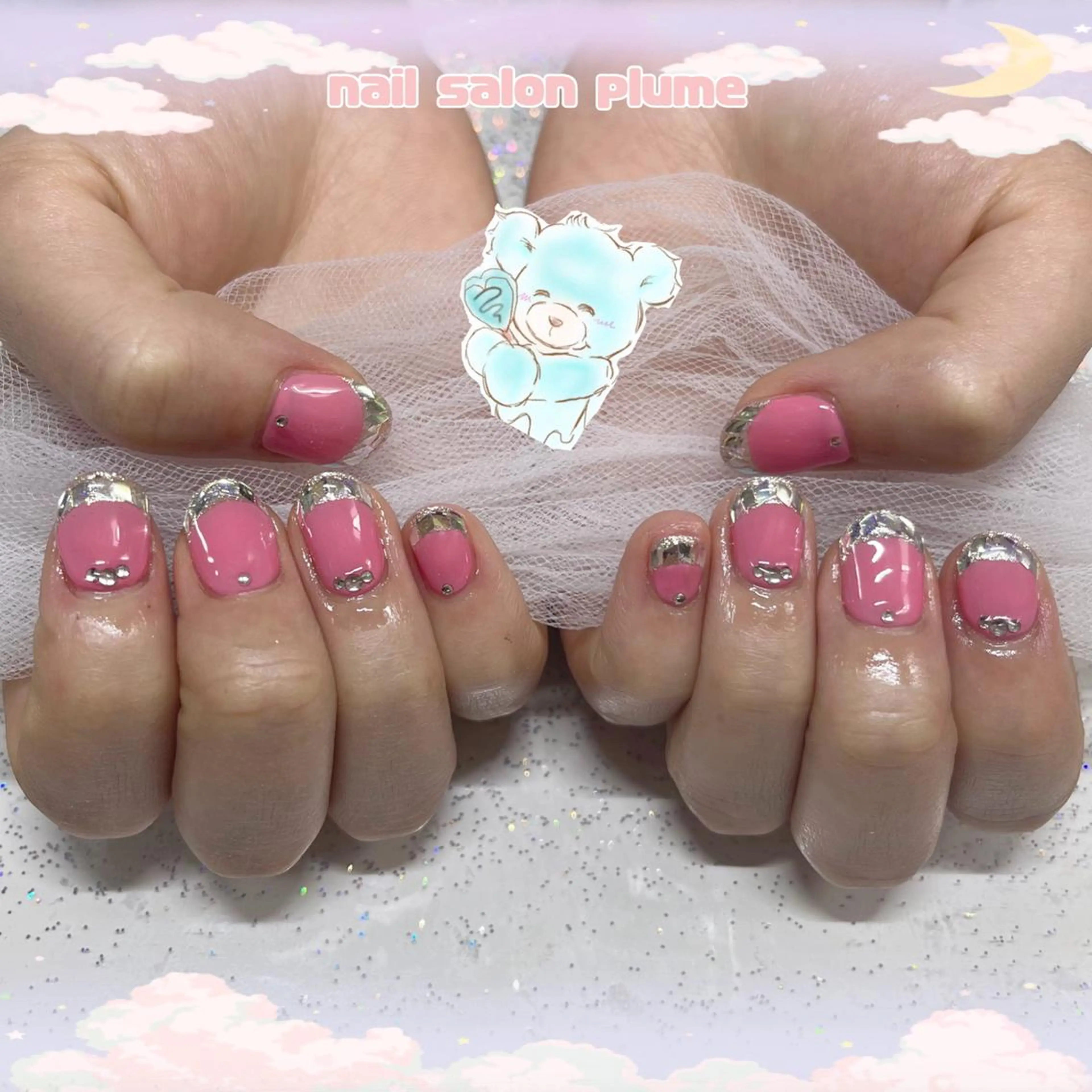 ネイル ハンドネイル plume nail ☆韓国ネイルのネイルデザイン