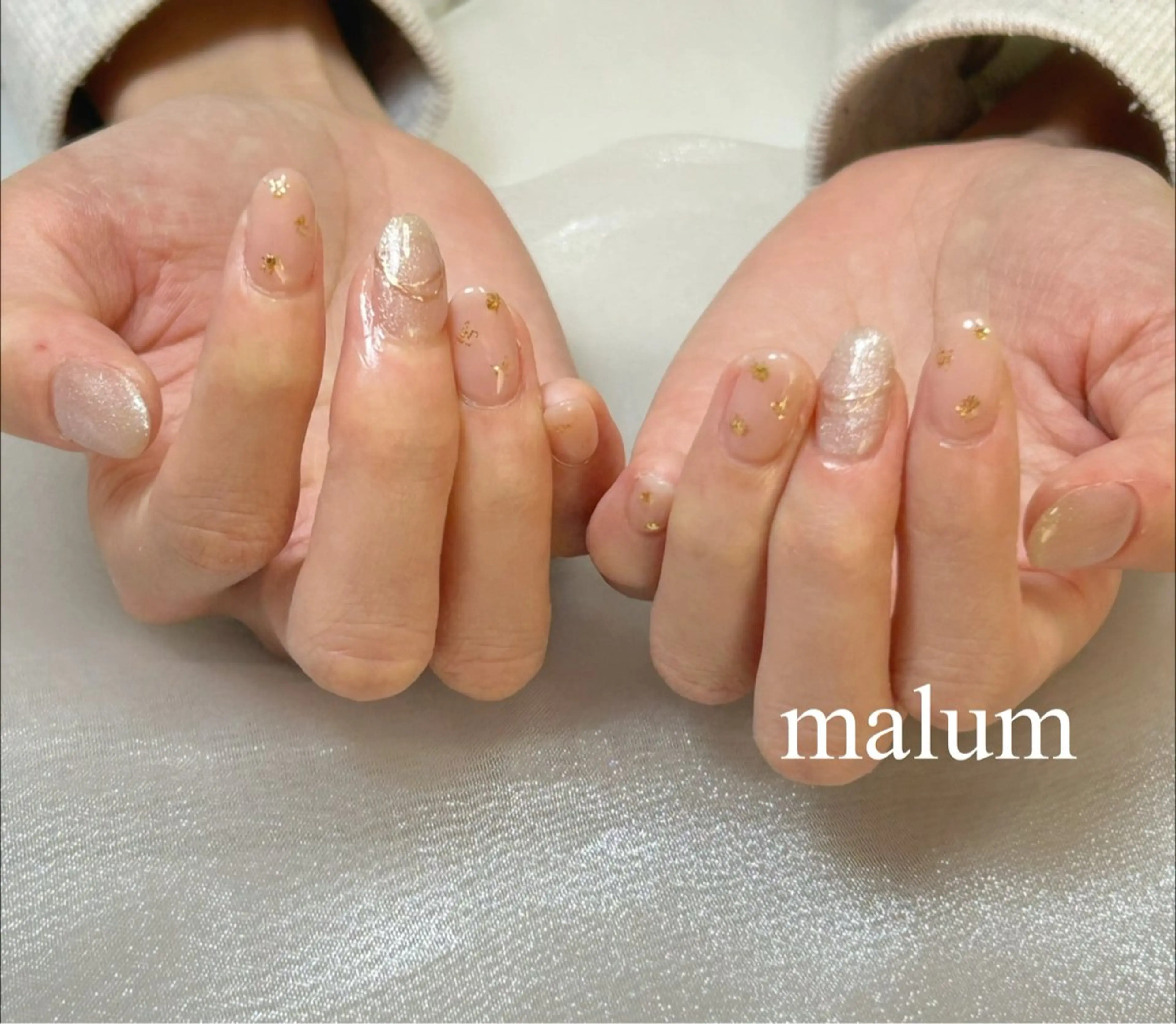 ネイル ハンドネイル malum nailのネイルデザイン