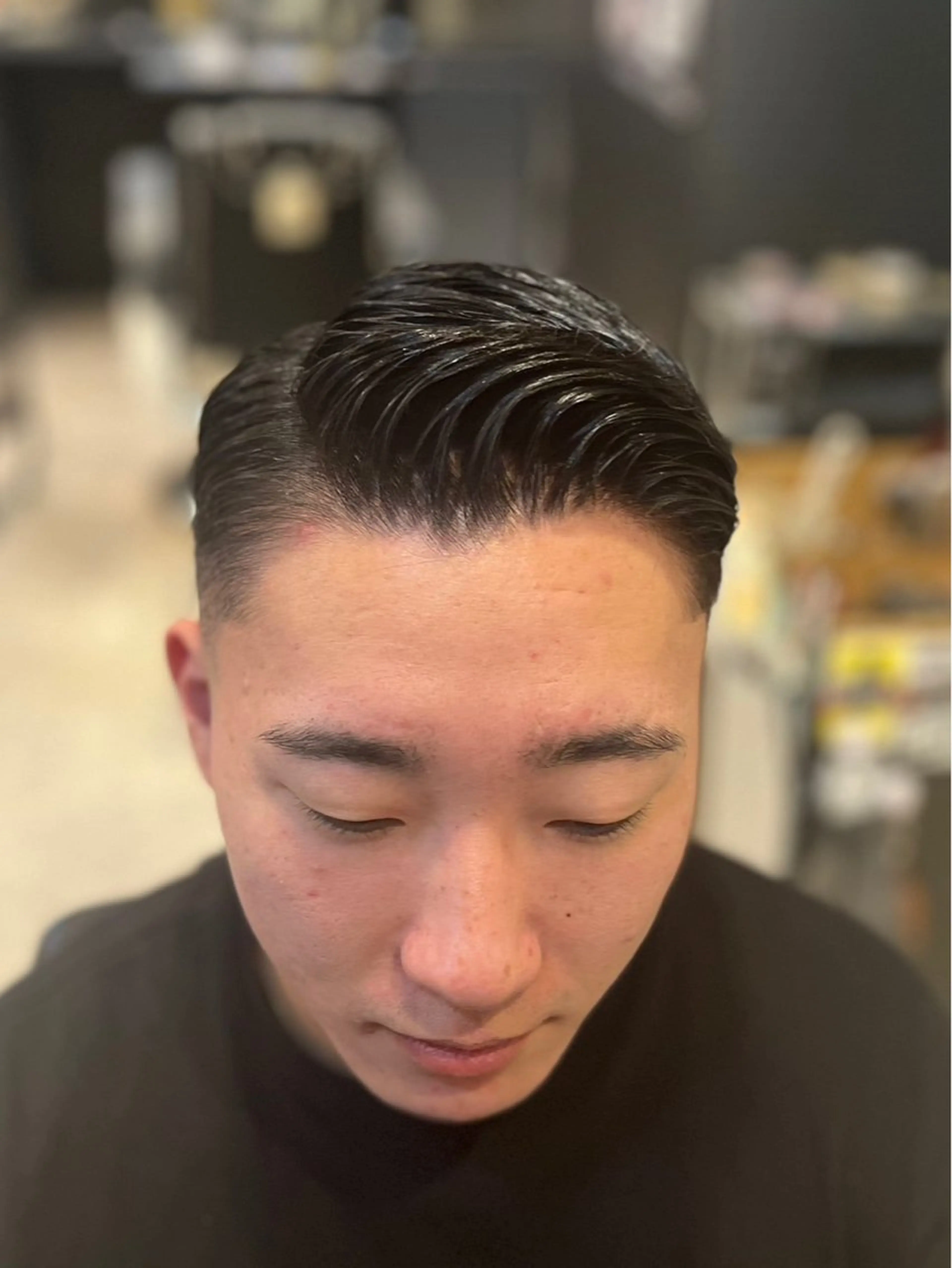 ミディアム FRANK'S BARBER WEST TOKYO所属・吉祥寺メンズカット hanaのヘアスタイル