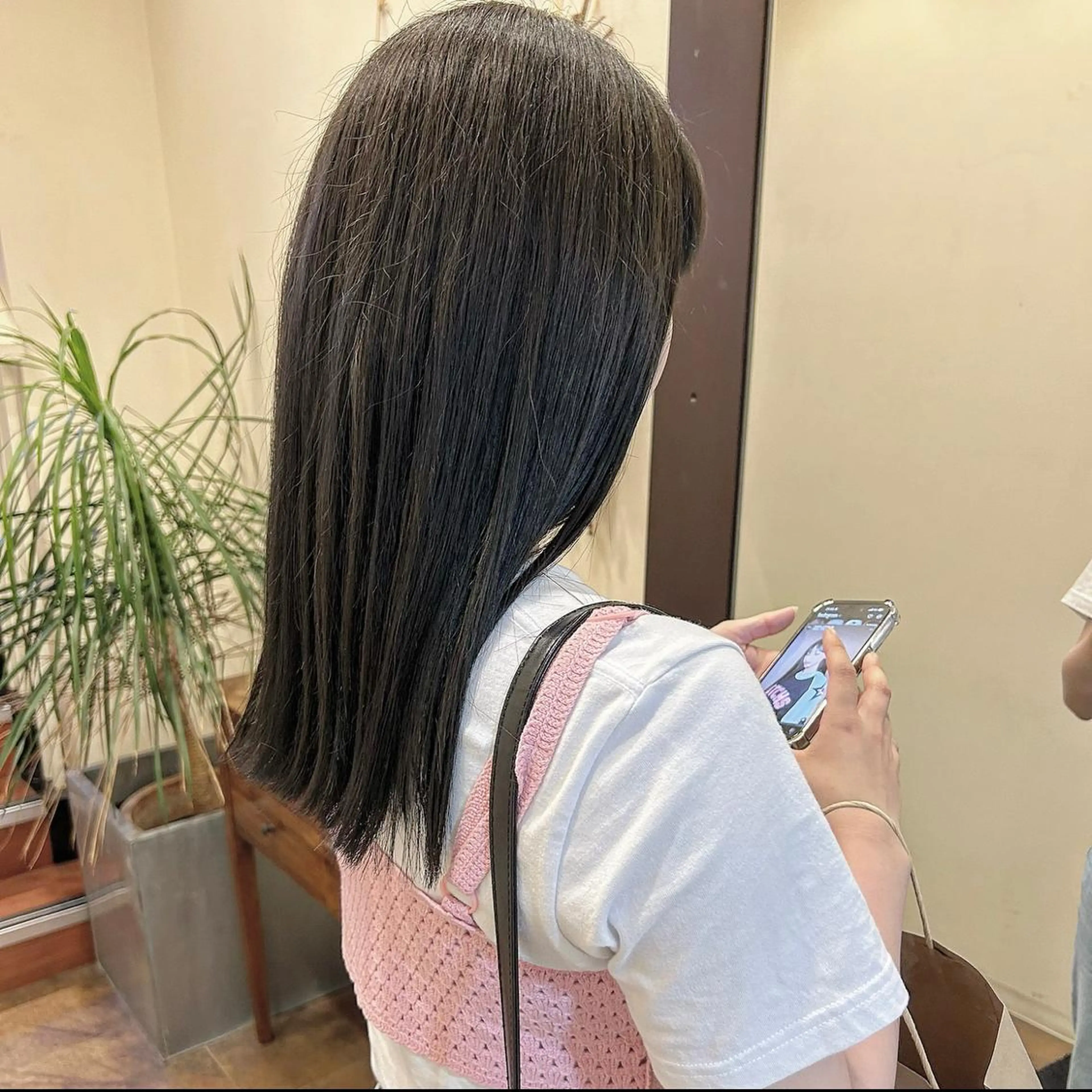 ロング カラー くわこ ひなたのヘアスタイル