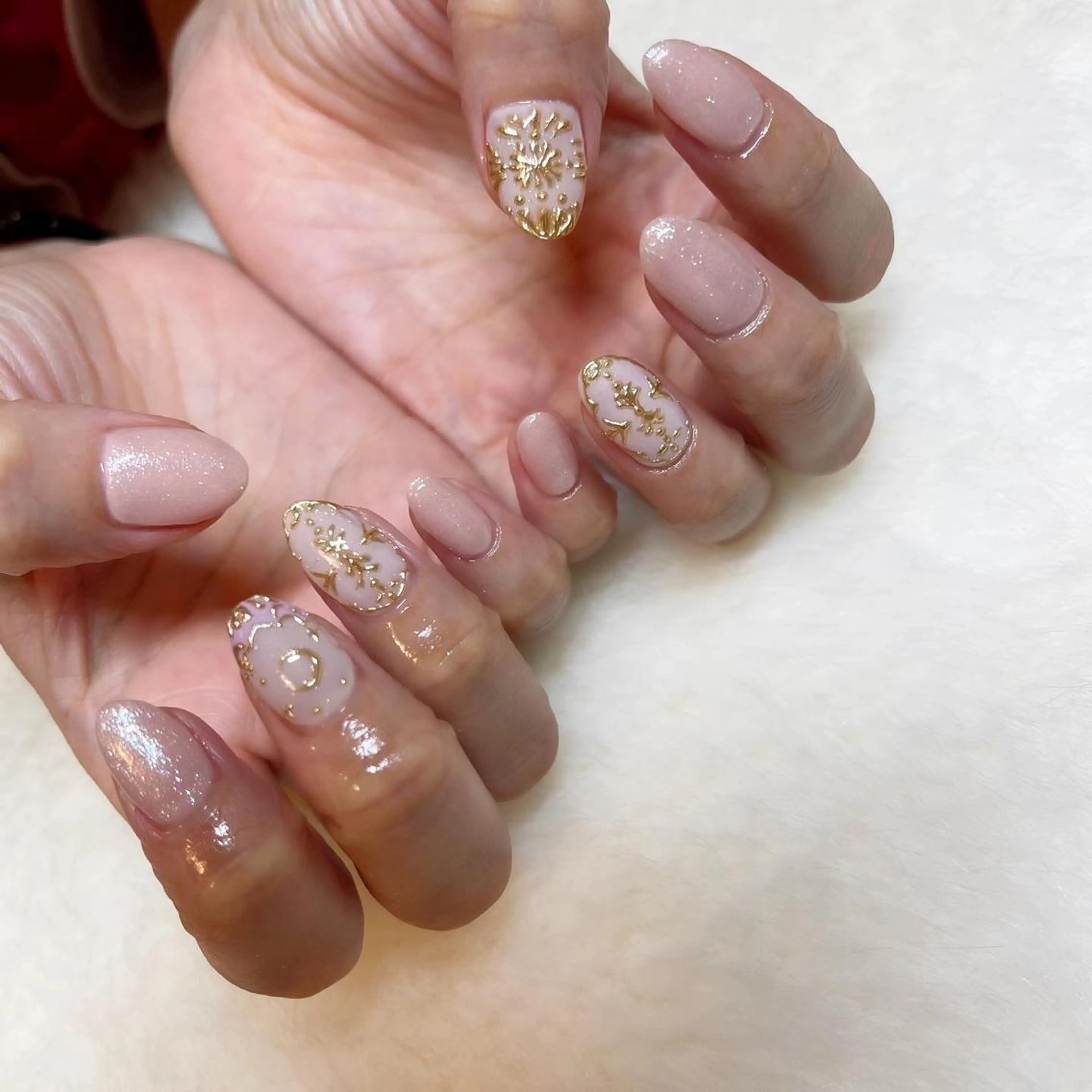 ネイル アートネイル ミラーネイル BINEL REINAのネイルデザイン