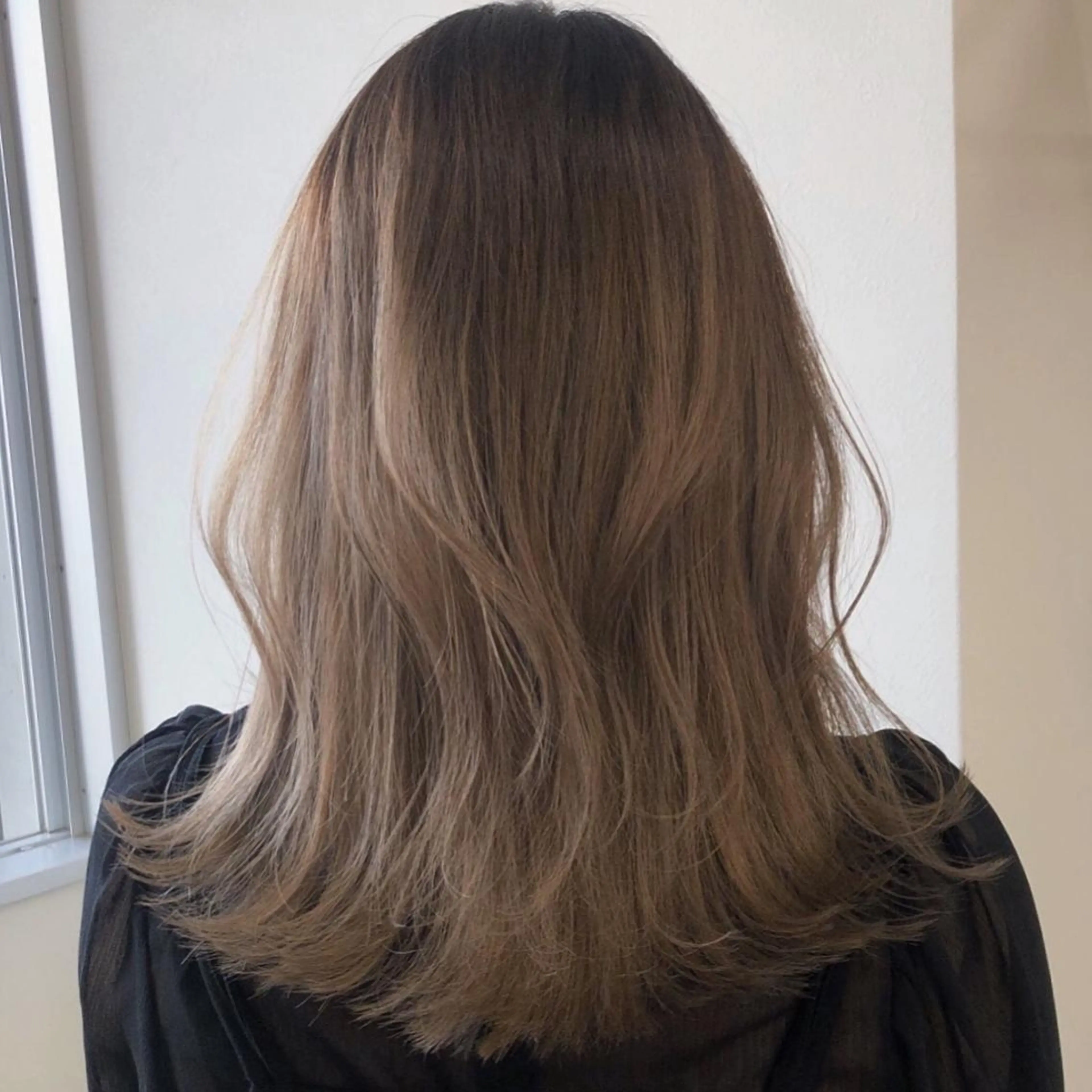 ミディアム カット ヘアカラー トリートメント pigment所属・♡MIHO♡ スタイリストのヘアスタイル