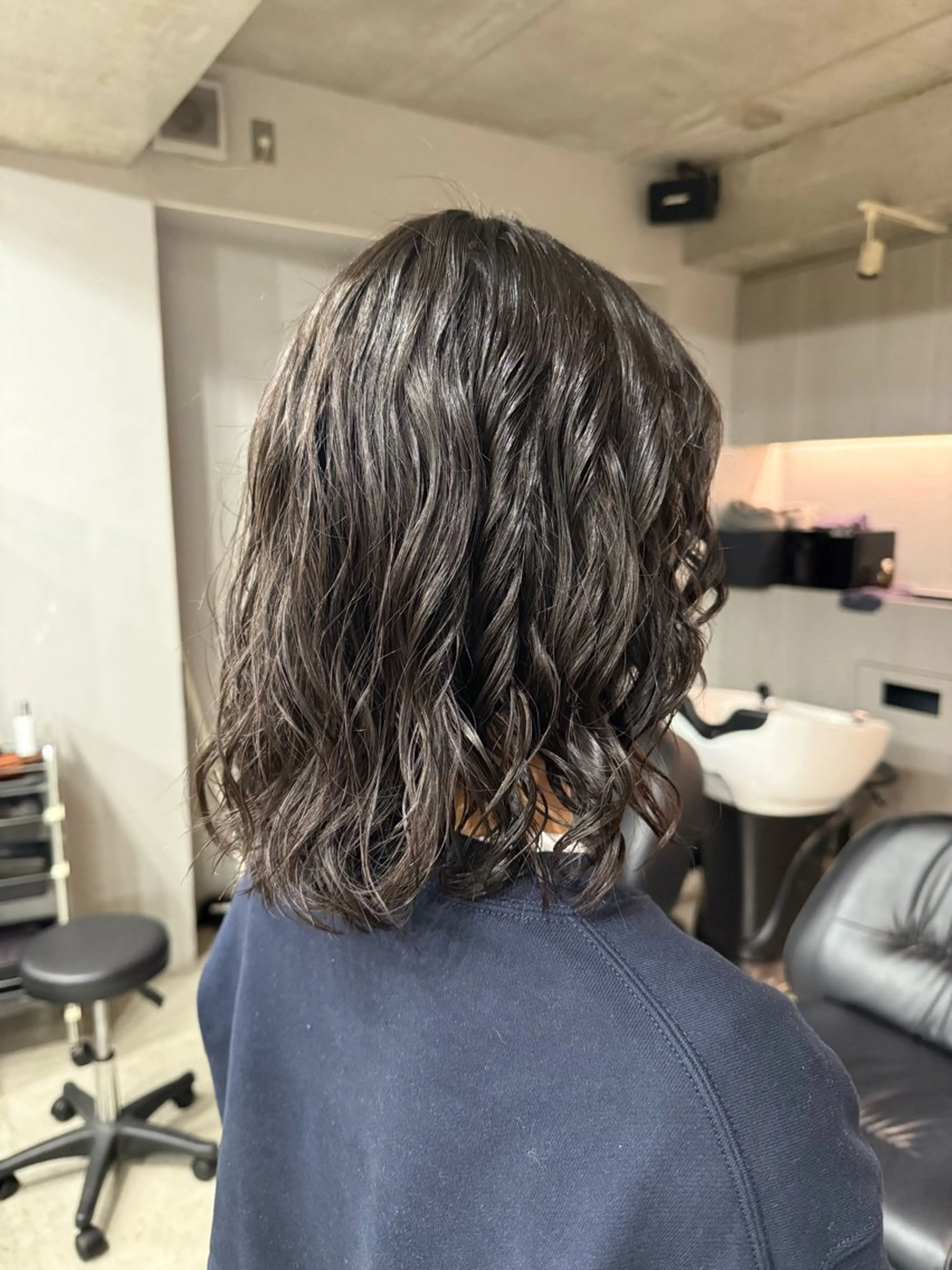 パーマ パーマ メンズパーマ/ ボブパーマ/表参道のヘアスタイル