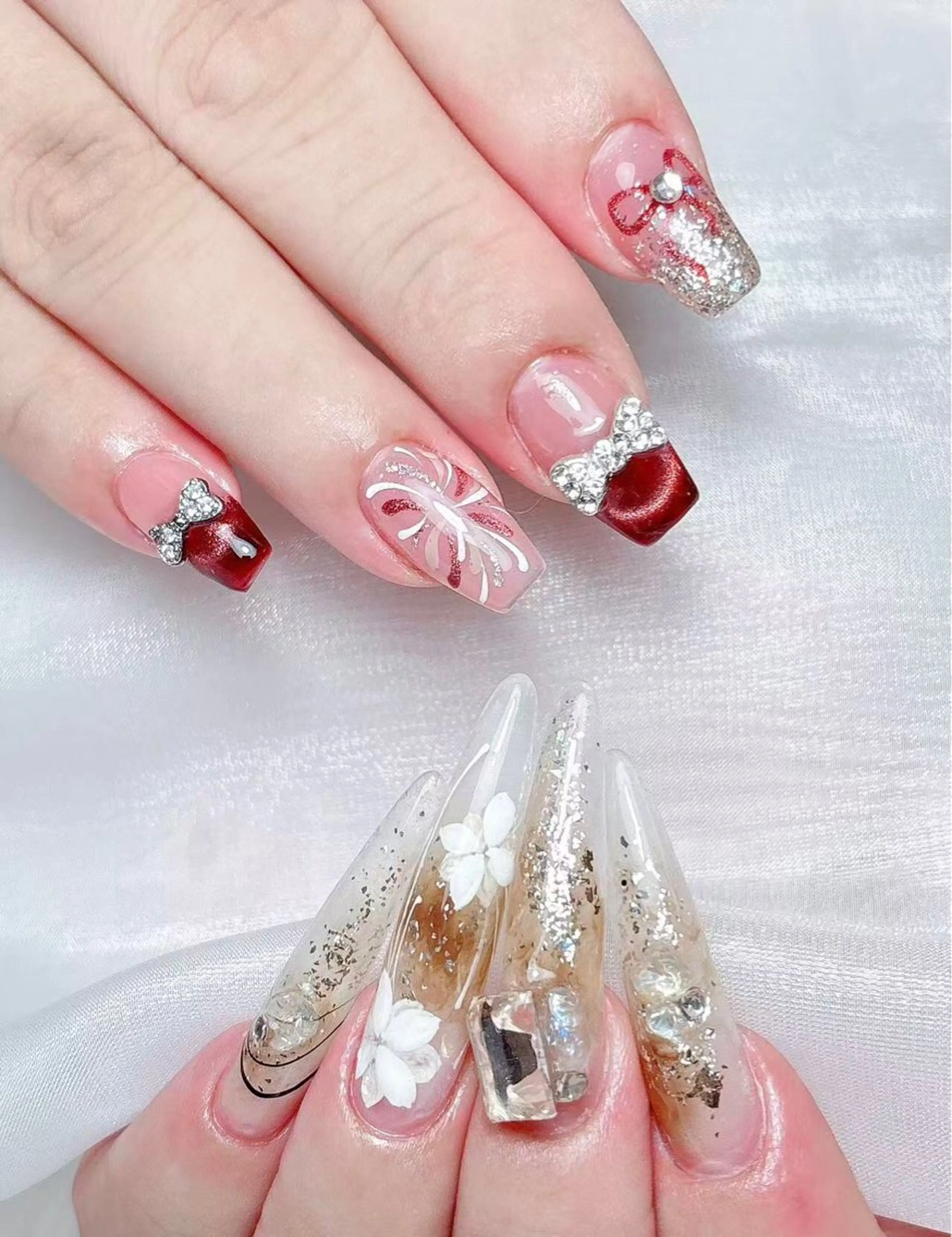 ネイル 🎀M nails✨ ビューティーのネイルデザイン