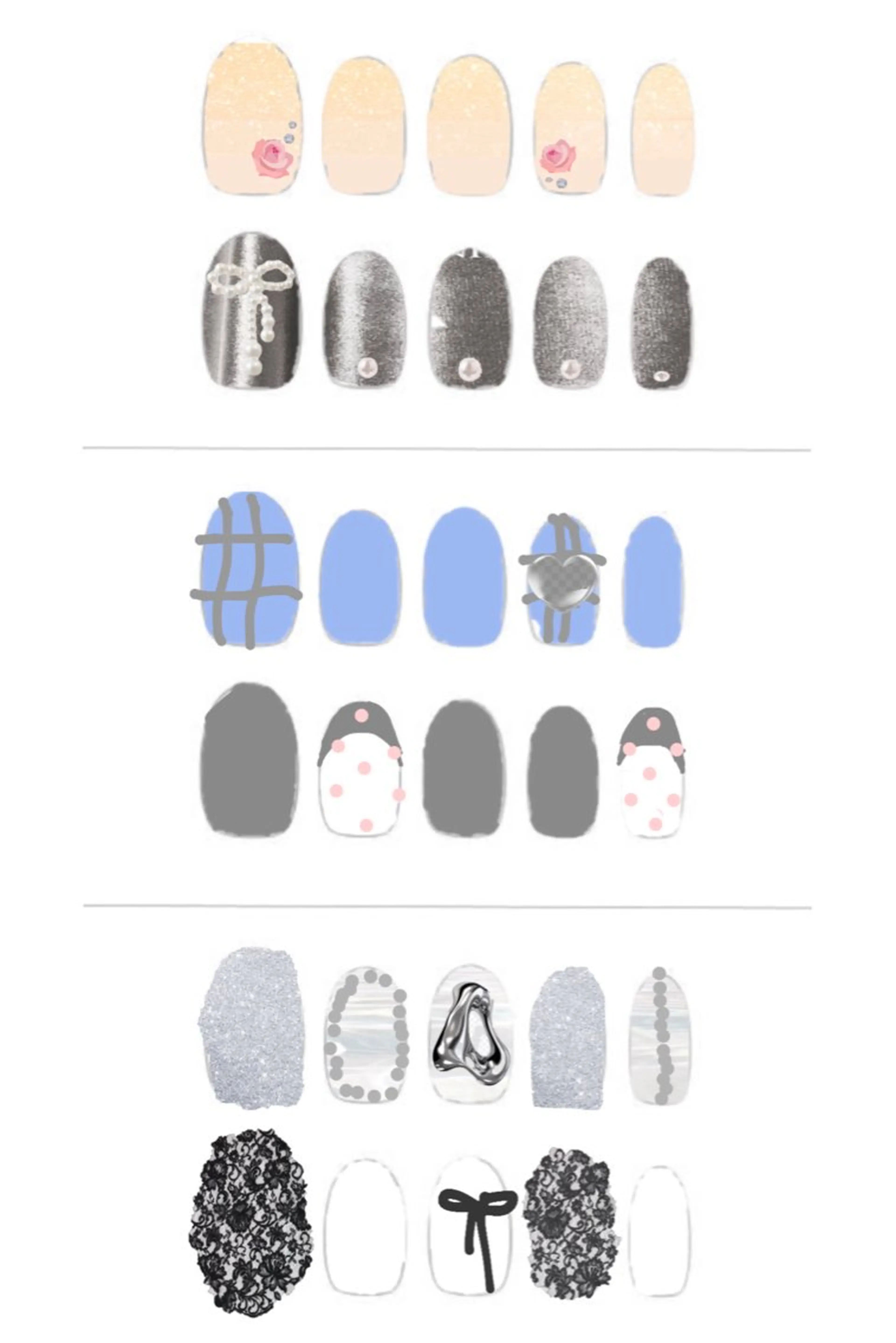 ネイル 髙橋 倫実のネイルデザイン