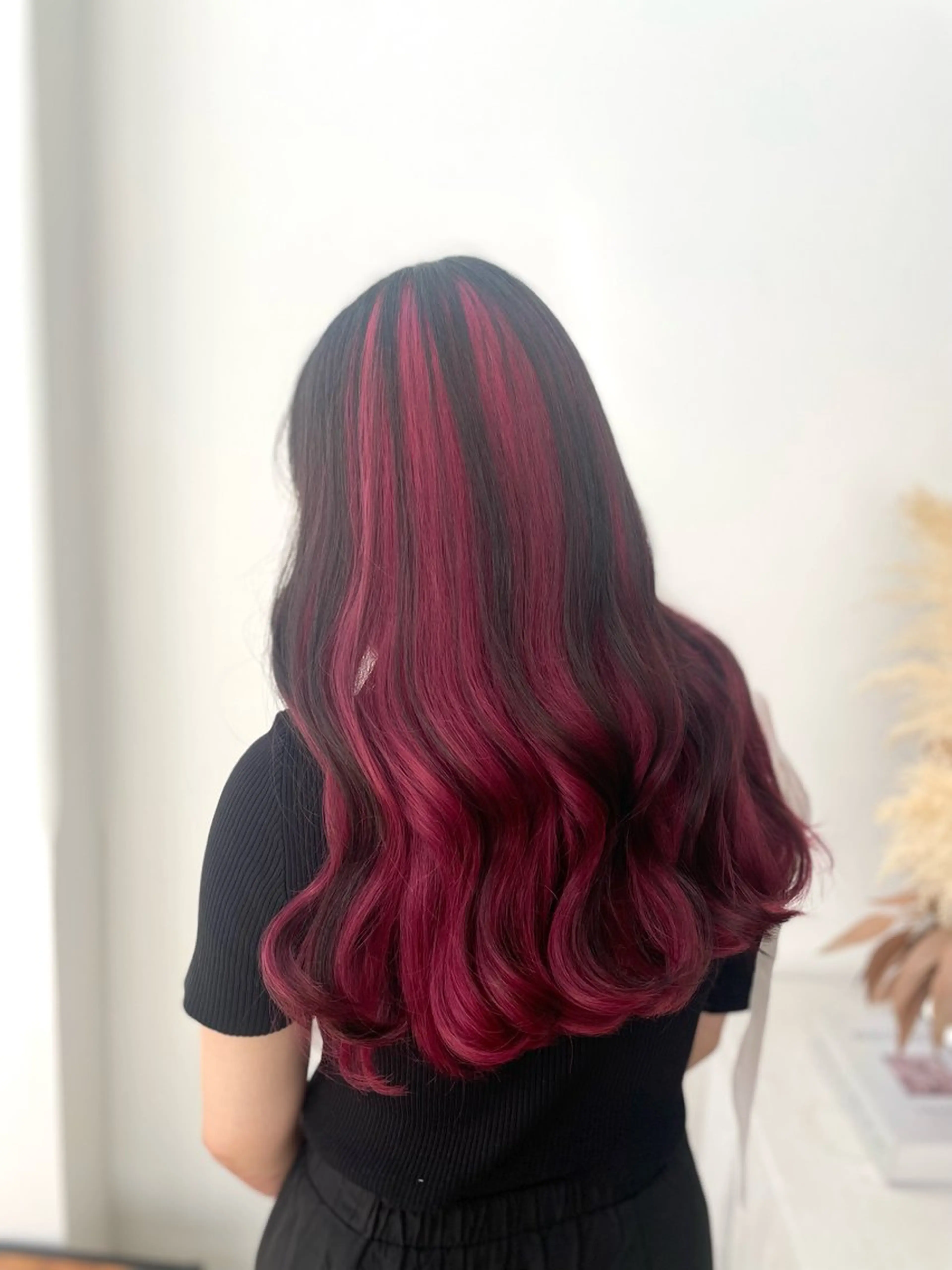 ロング カラー ヘアカラー トリートメント 萩原 加帆のヘアスタイル