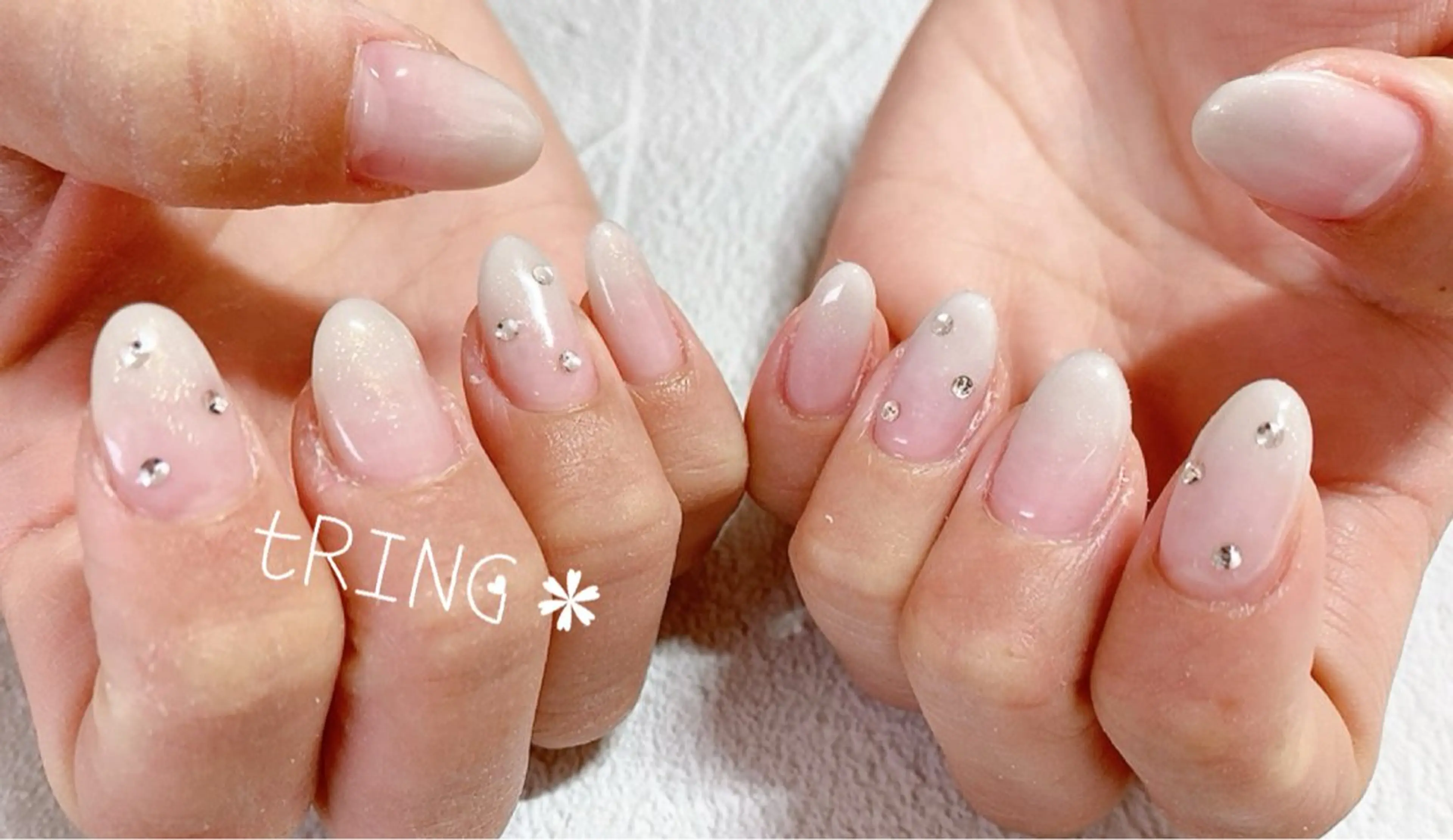 ネイル ハンドネイル tRING＊ しいの木台のネイルデザイン