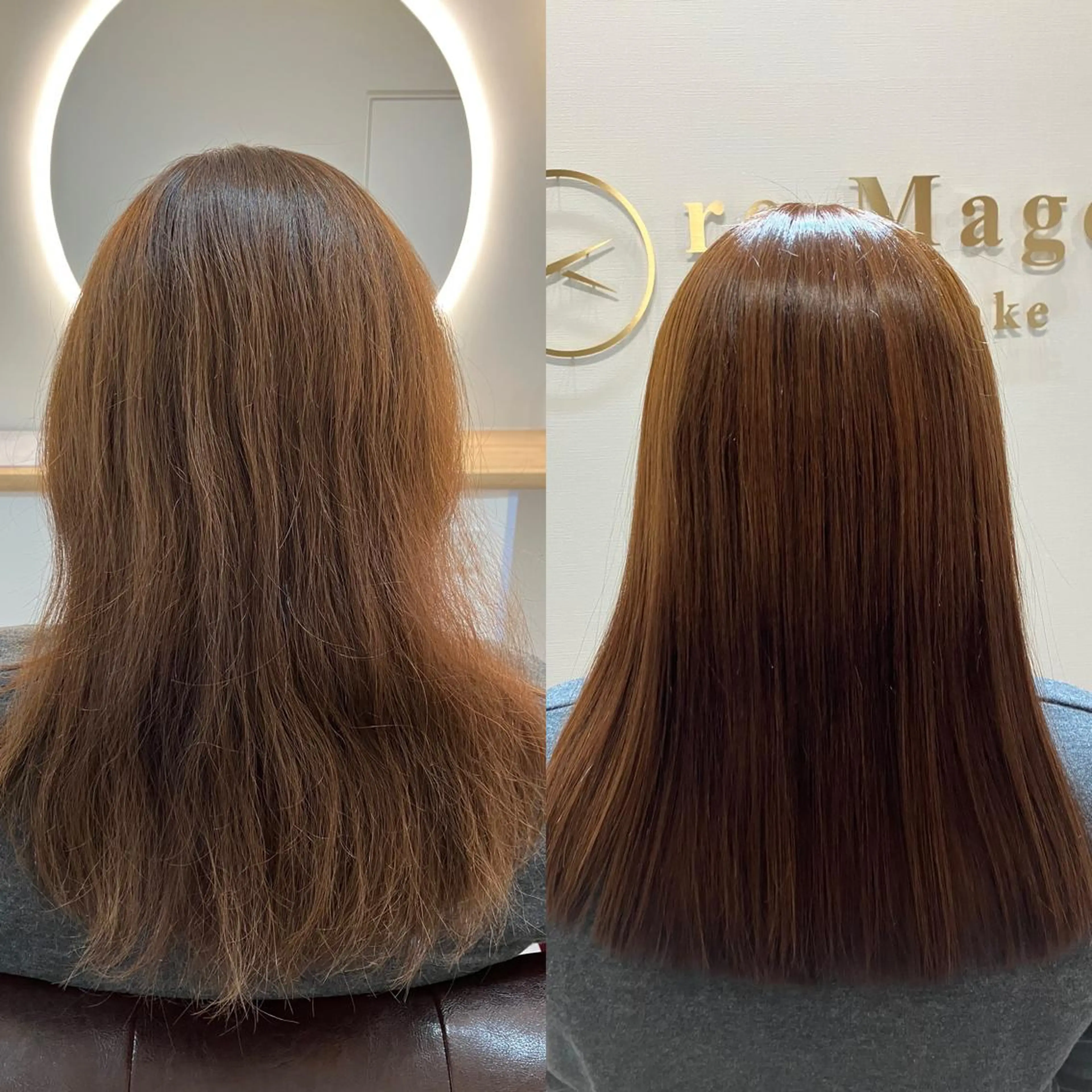 ロング カラー ヘアアレンジ キッズ カット ヘアカラー トリートメント 関内 髪質改善 特化 re:Magoのヘアスタイル
