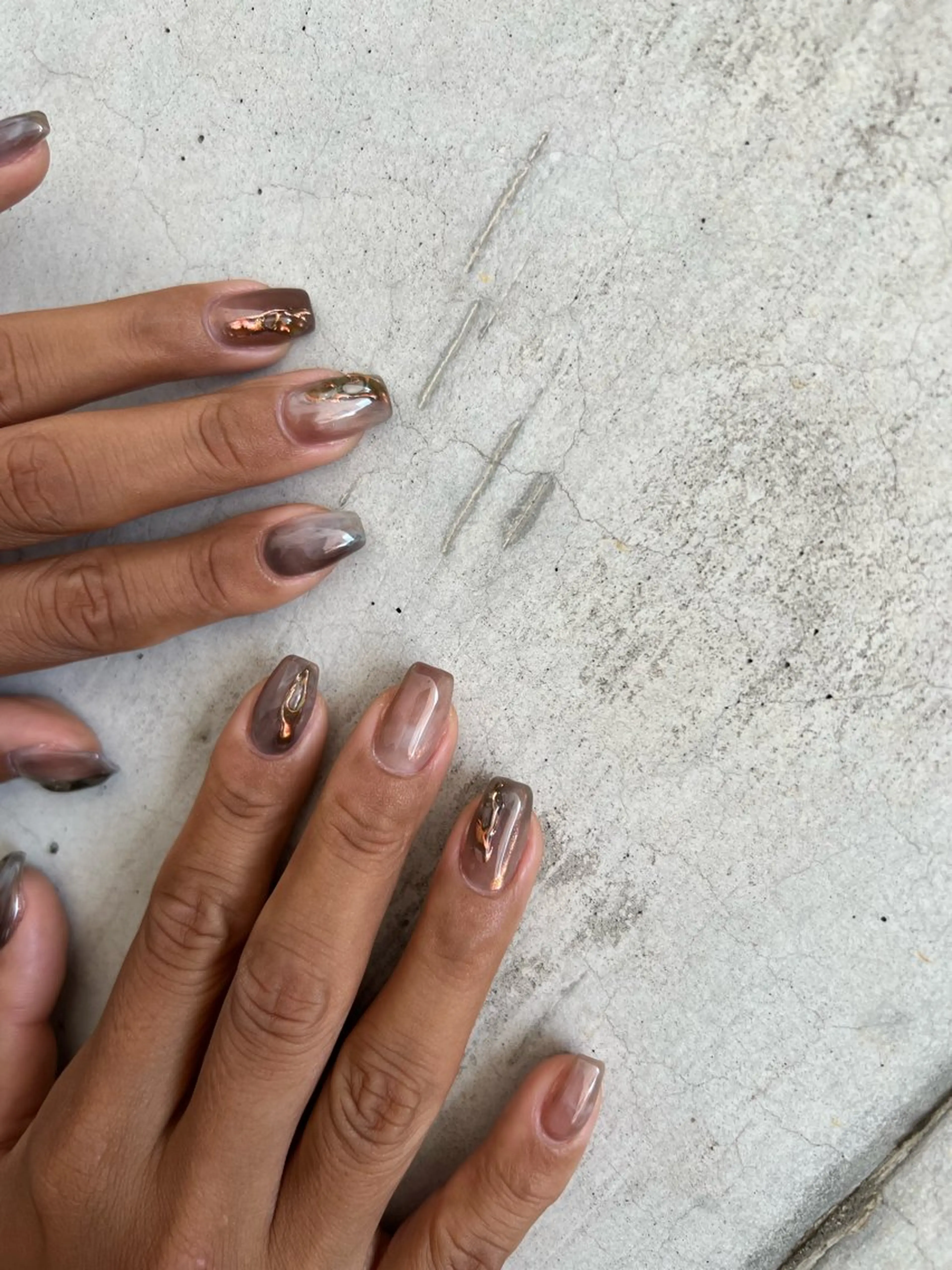 ネイル 持ち込み ハンドネイル ハンドケア Charme. NOBUKOのネイルデザイン