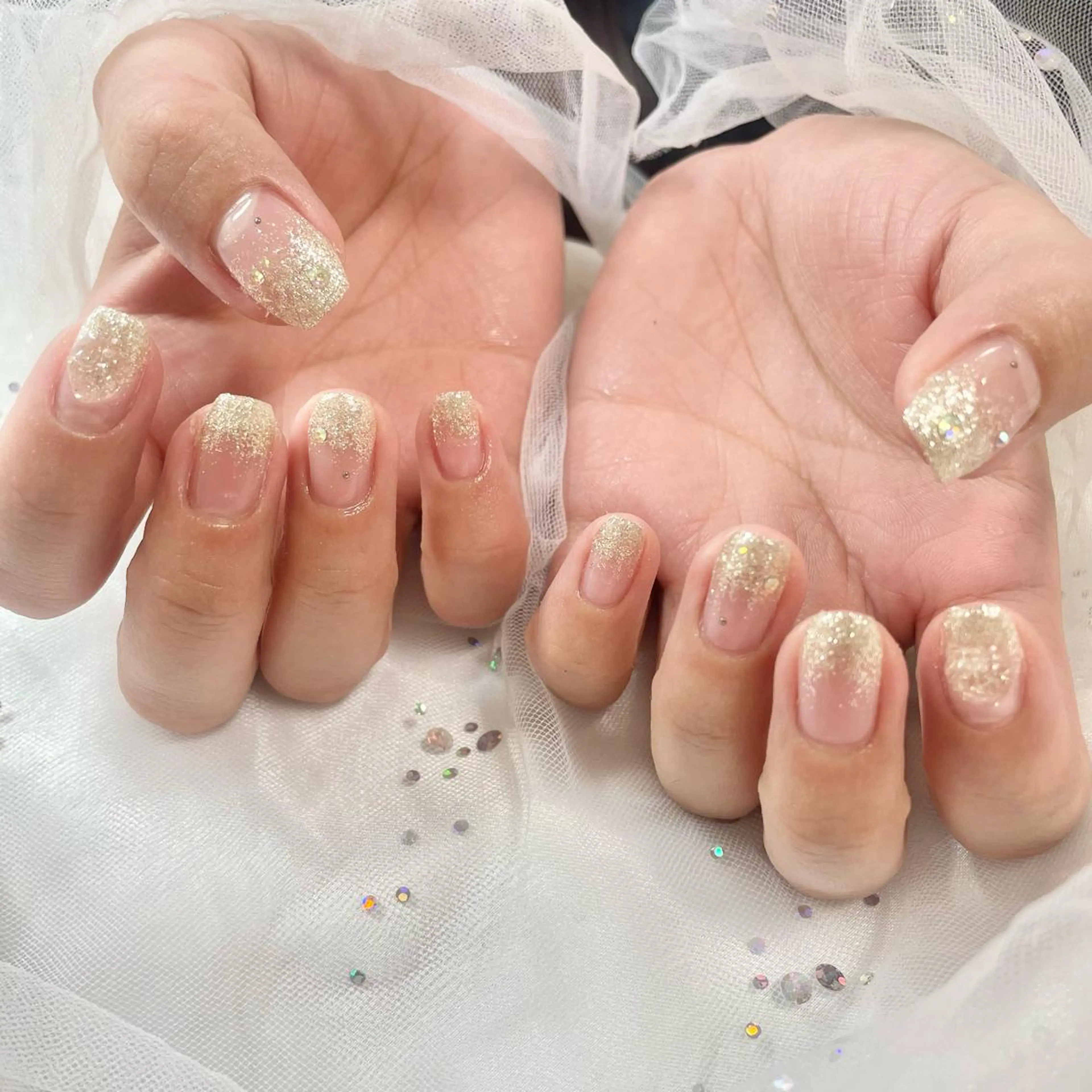 ネイル キラキラネイル ハンドネイル フットネイル 🎀AYAKO 🎀中韓ネイルのネイルデザイン