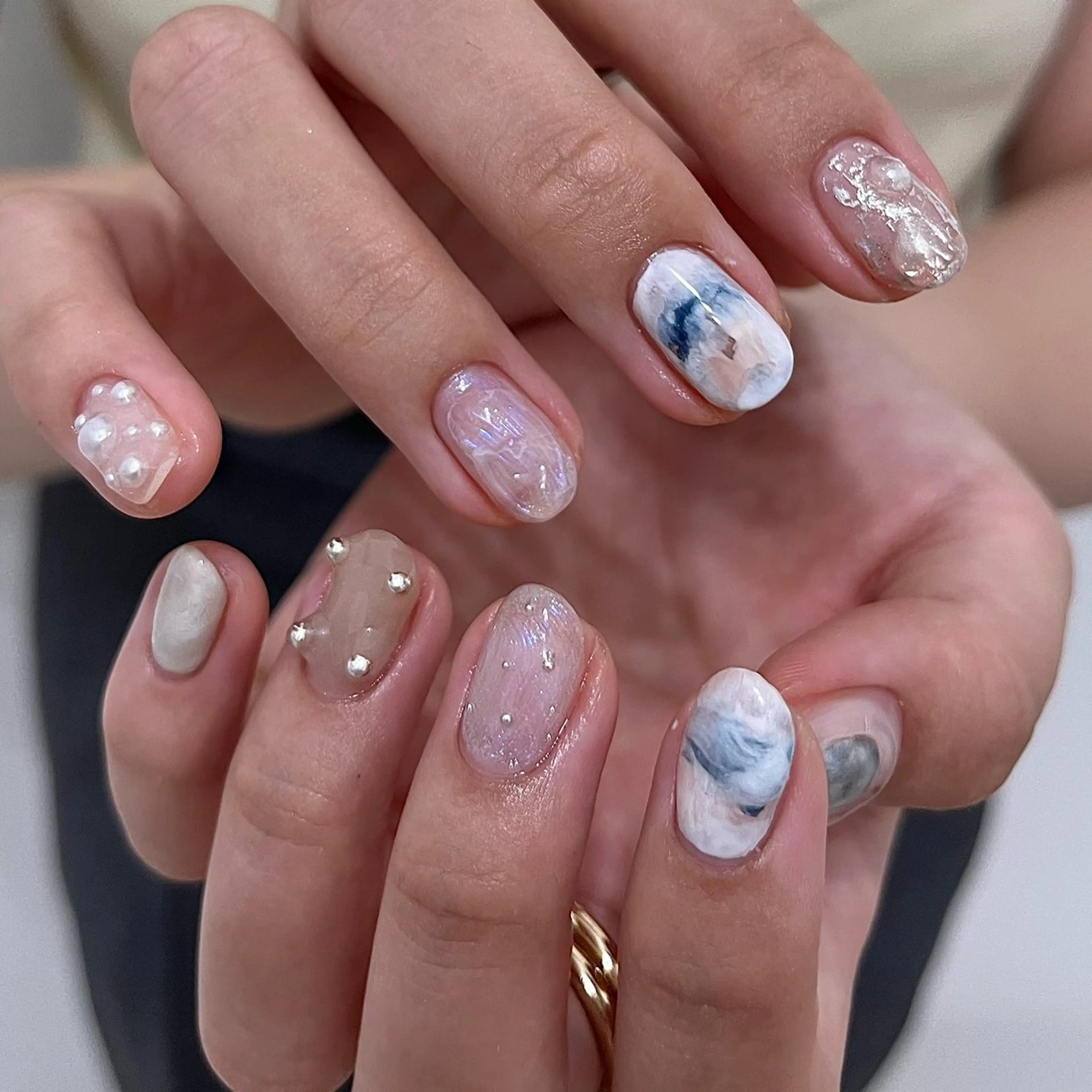 ネイル ハンドネイル nail salon O (en)所属・vegh. nail／阿波座のネイルデザイン