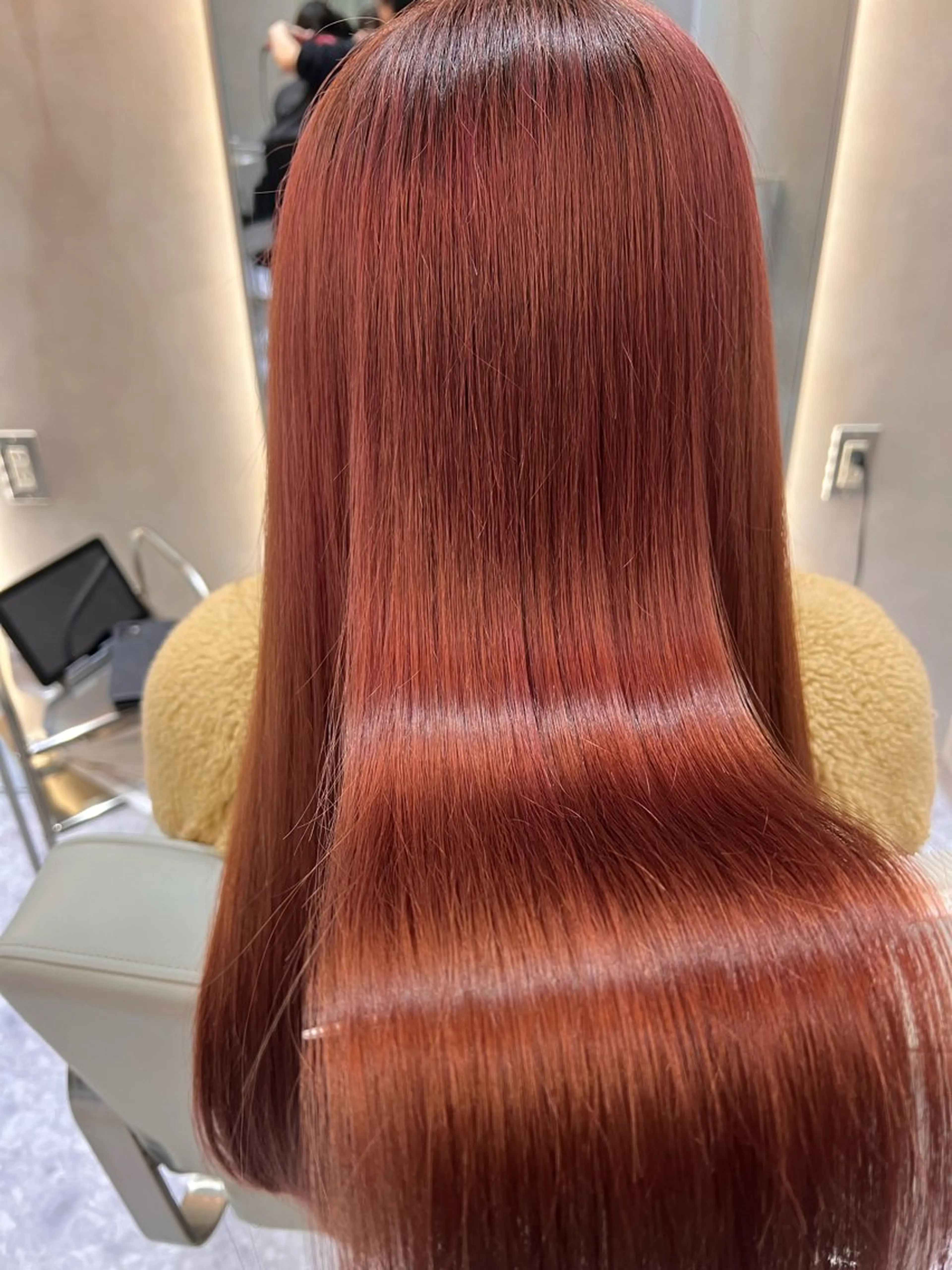ロング カラー ブリーチ ピンクカラー 髪質改善 トリートメント カット ヘアカラー トリートメント 💎透明感カラー/ 韓国ヘア💎KANAのヘアスタイル