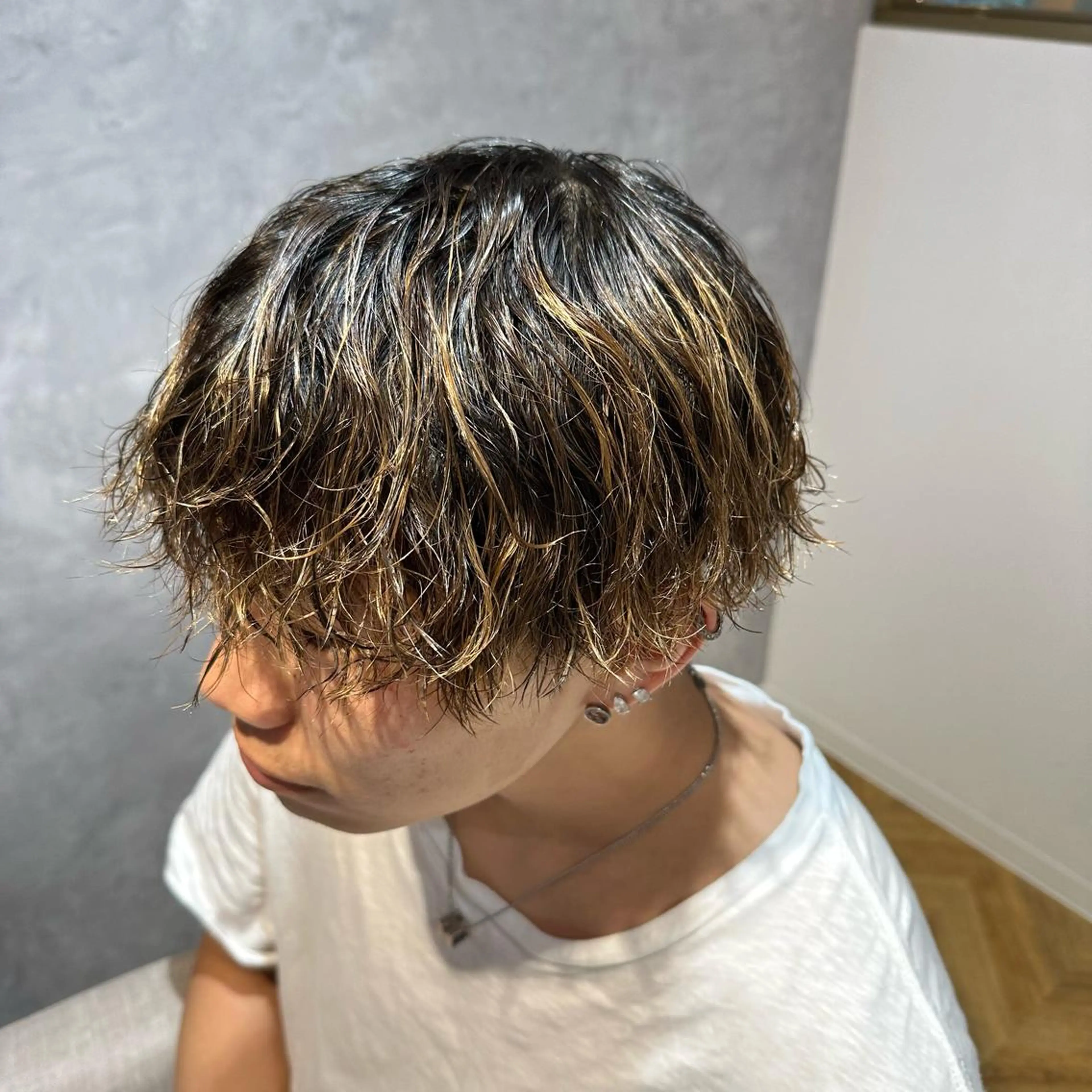 パーマ メンズ LUCE鶴川所属・メンズ特化💫 エイヤのヘアスタイル