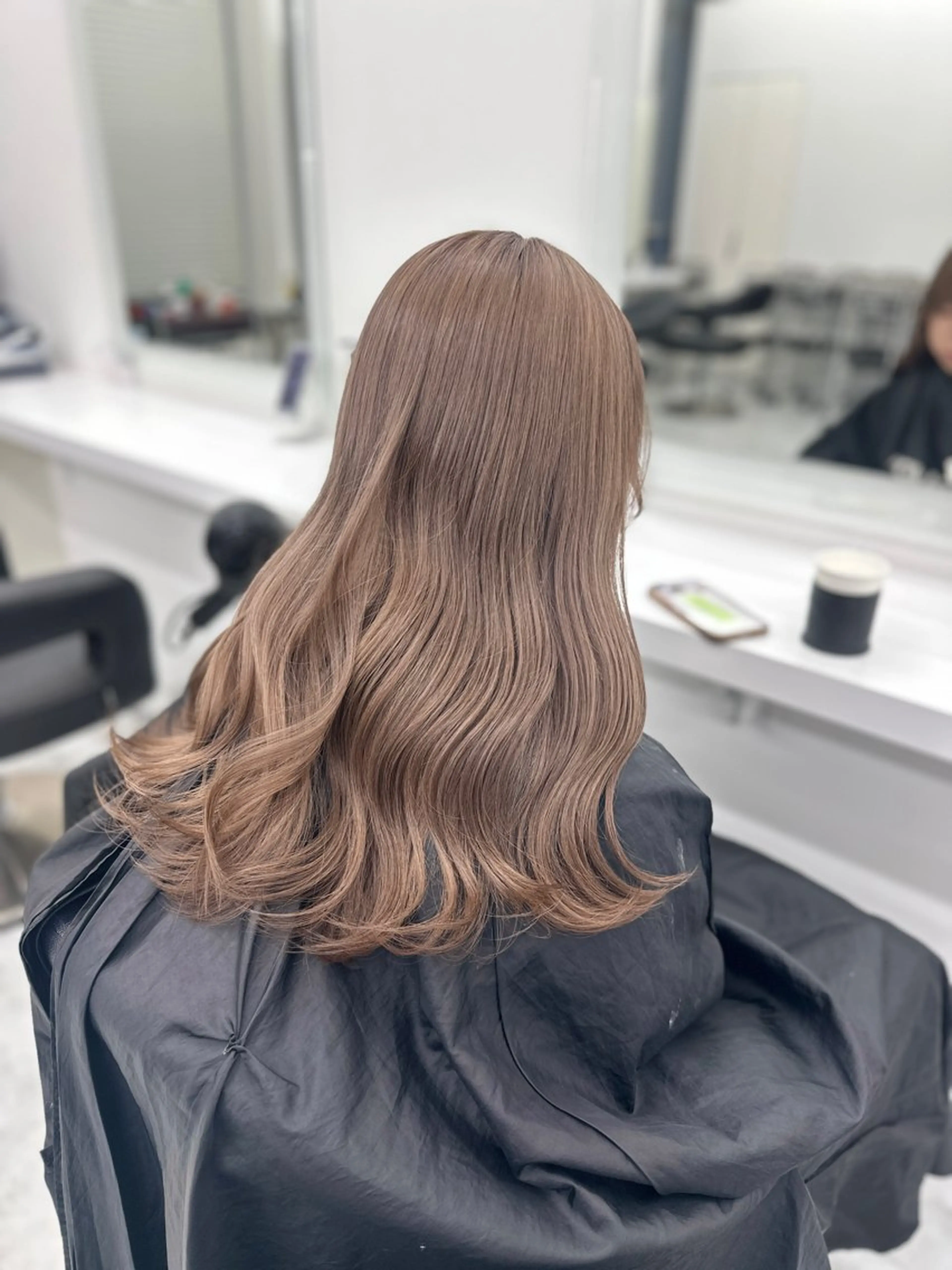 ロング カラー パーマ ヘアアレンジ メンズ キッズ ♥️韓国ヘア レイヤー♥️ゆりのヘアスタイル