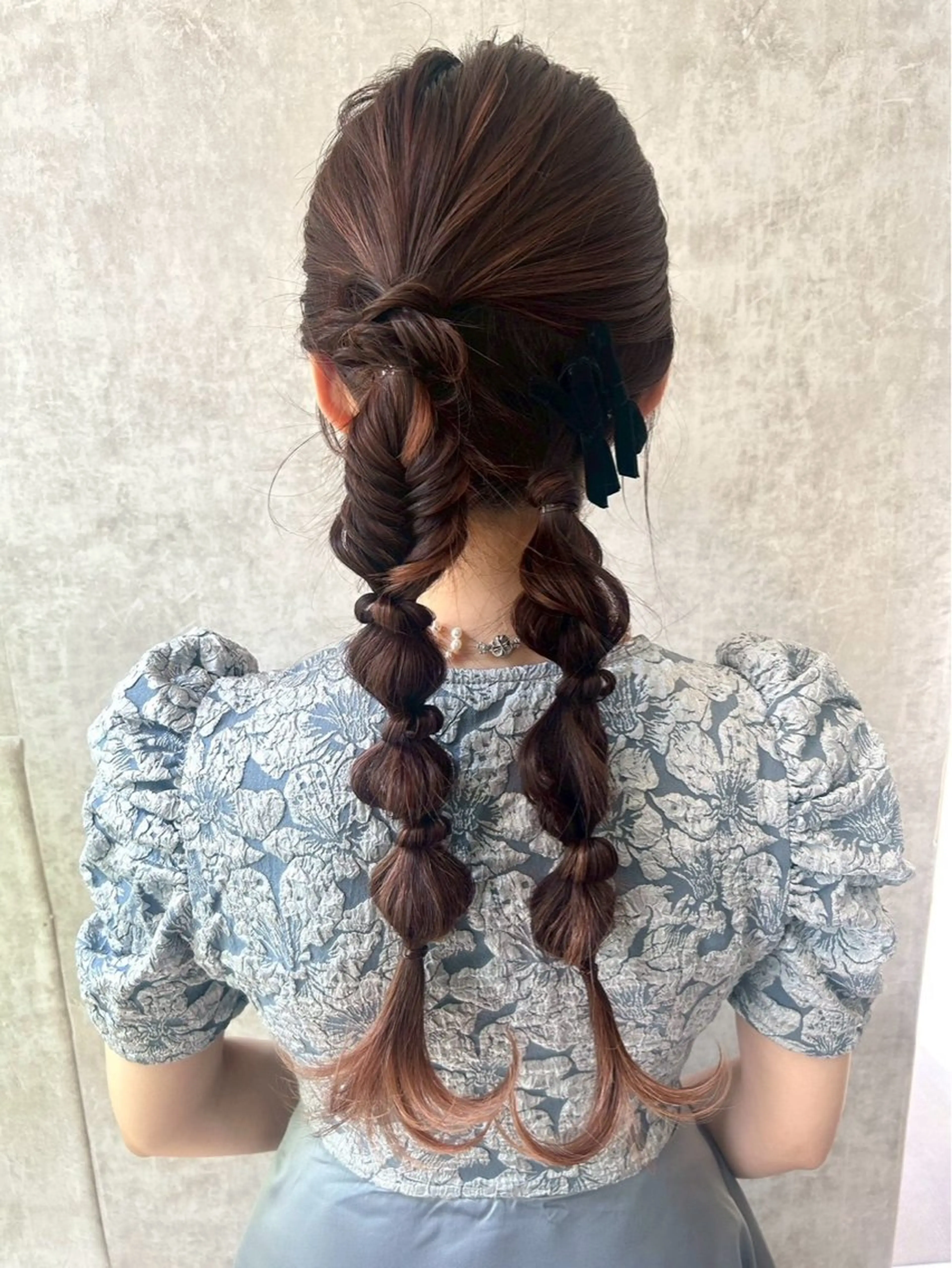 ヘアアレンジ エクステ🎀カラー ✨横浜／トレンドのヘアスタイル