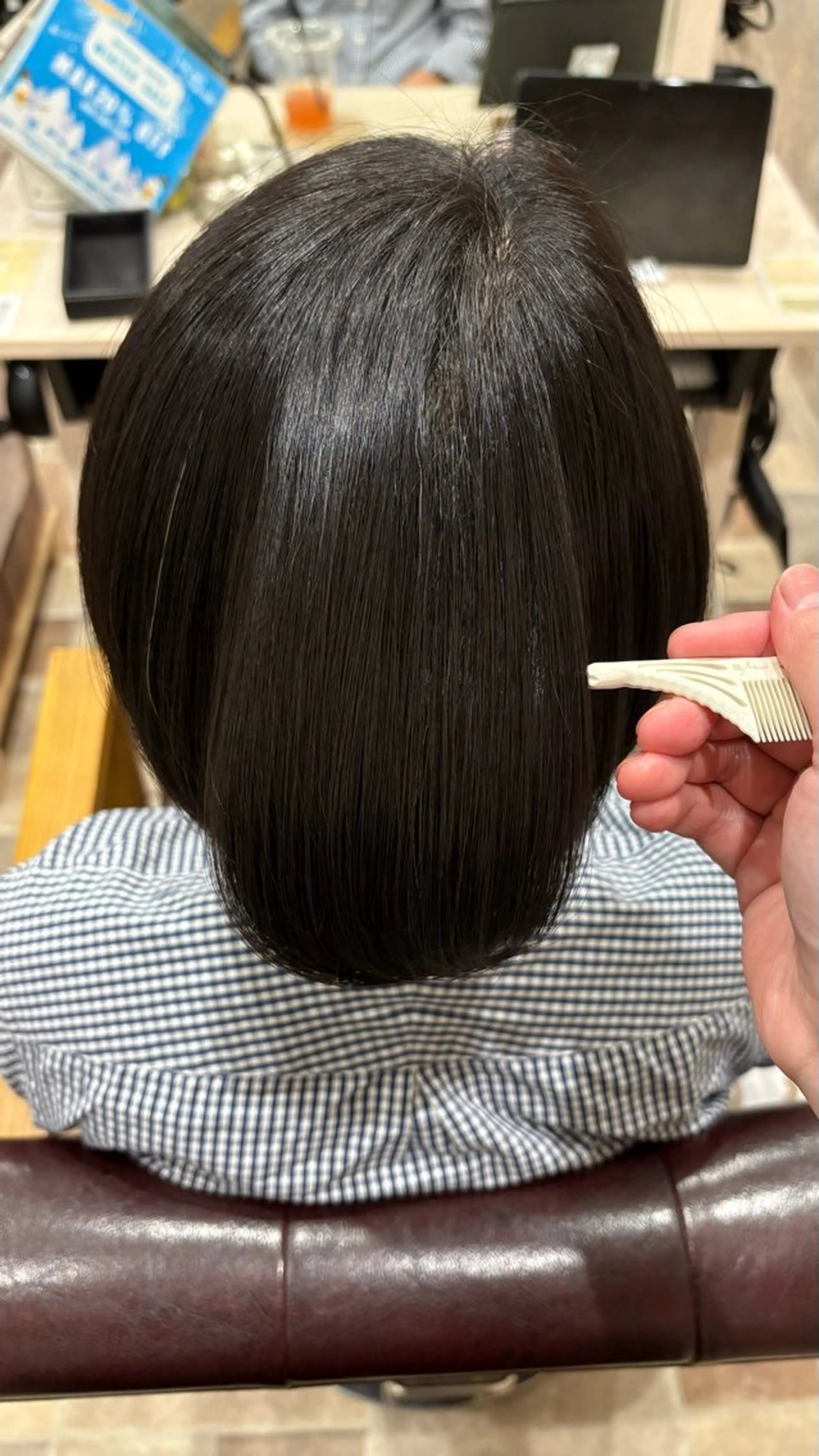 ショート ボブ ショートヘア 縮毛矯正 縮毛矯正 トリートメント 末永 琴音のその他イメージ