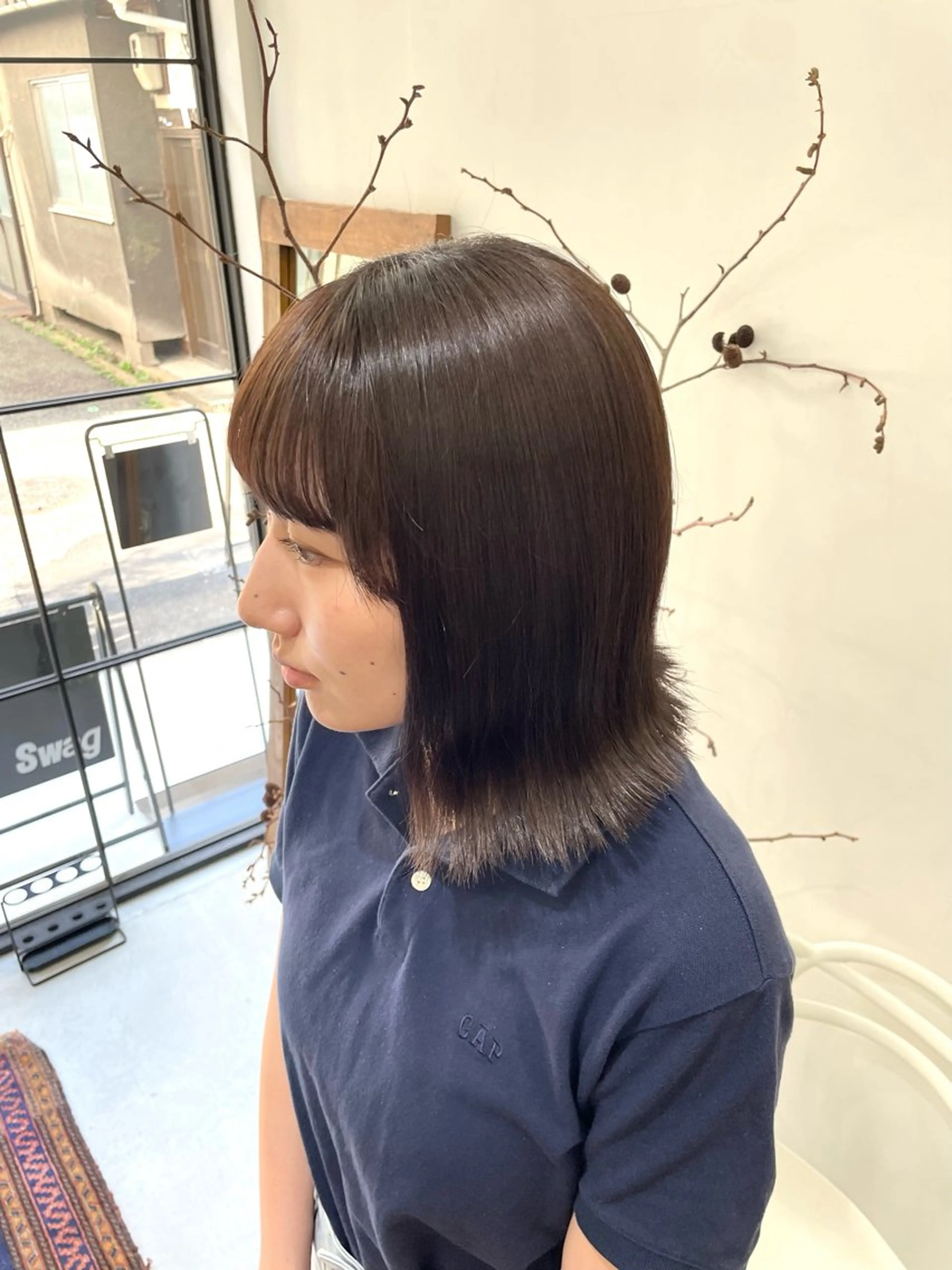 ショート カラー ブラウンカラー ダークブラウン カット ヘアカラー 慎太朗/メンズカット /メンズパーマのヘアスタイル