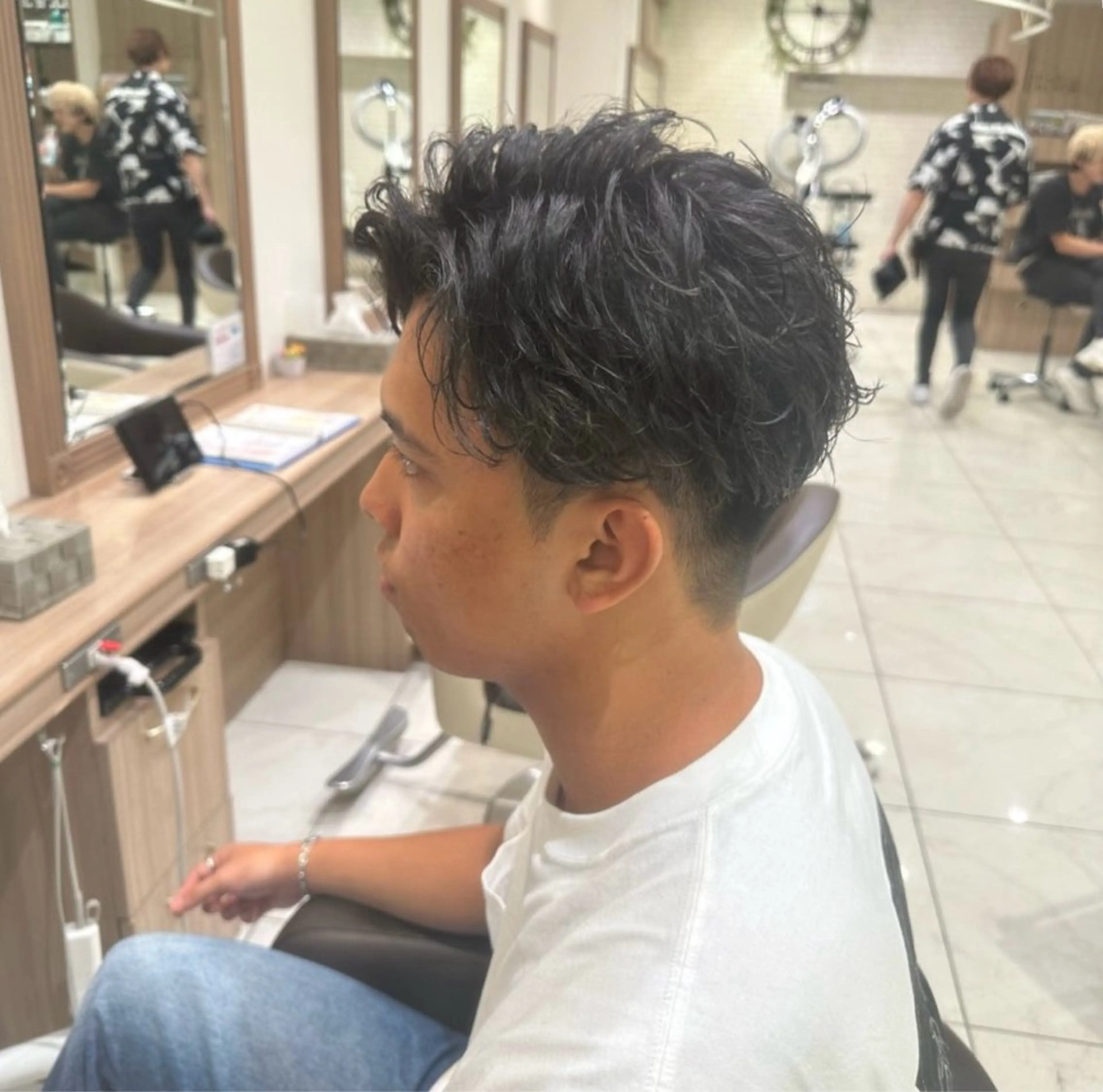 メンズ メンズパーマ カット 💎玉村 愛李💎 【ash 津田沼店】のヘアスタイル