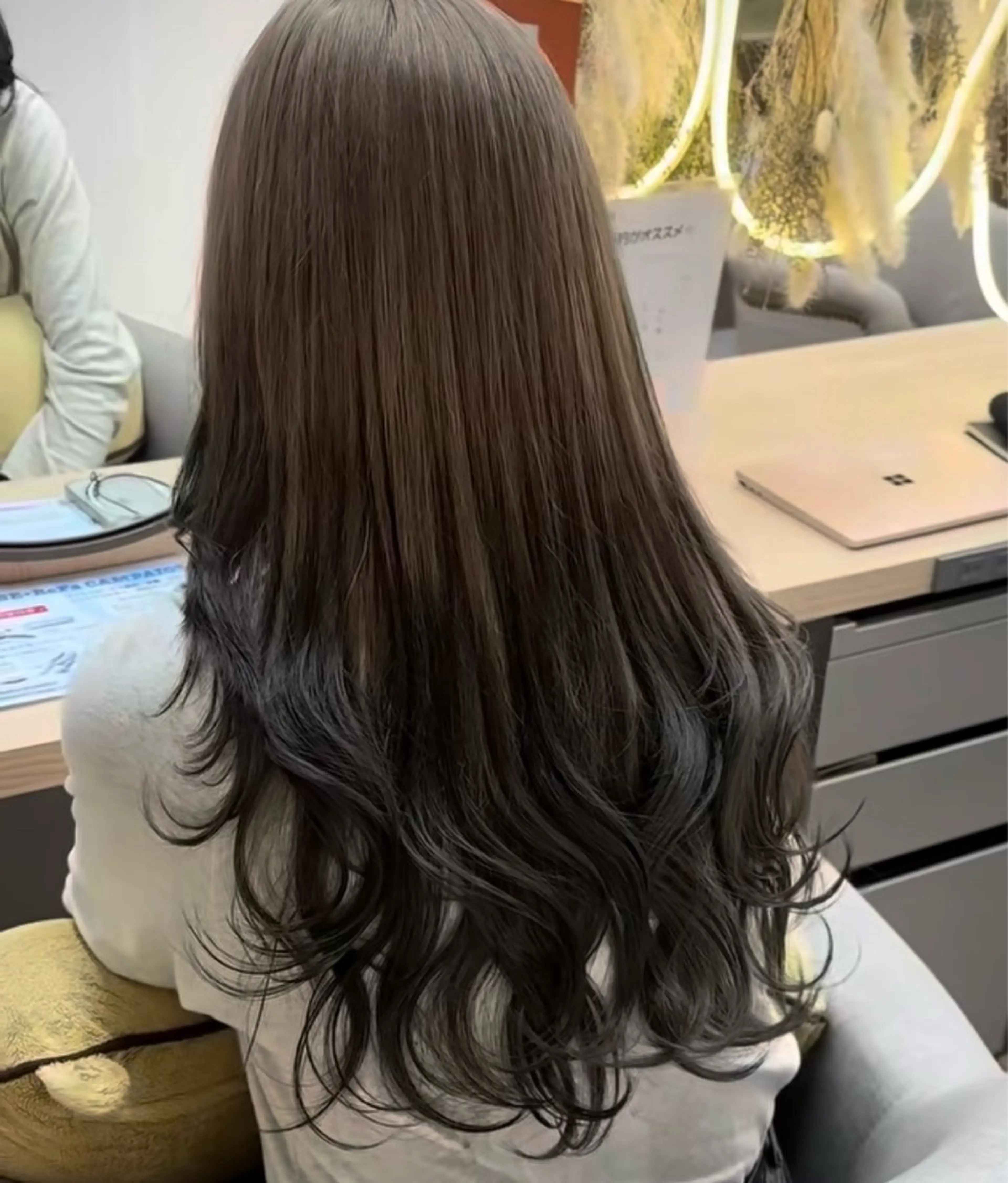 【☁️艶髪☁️】水素トリートメント+ワンカラーの写真