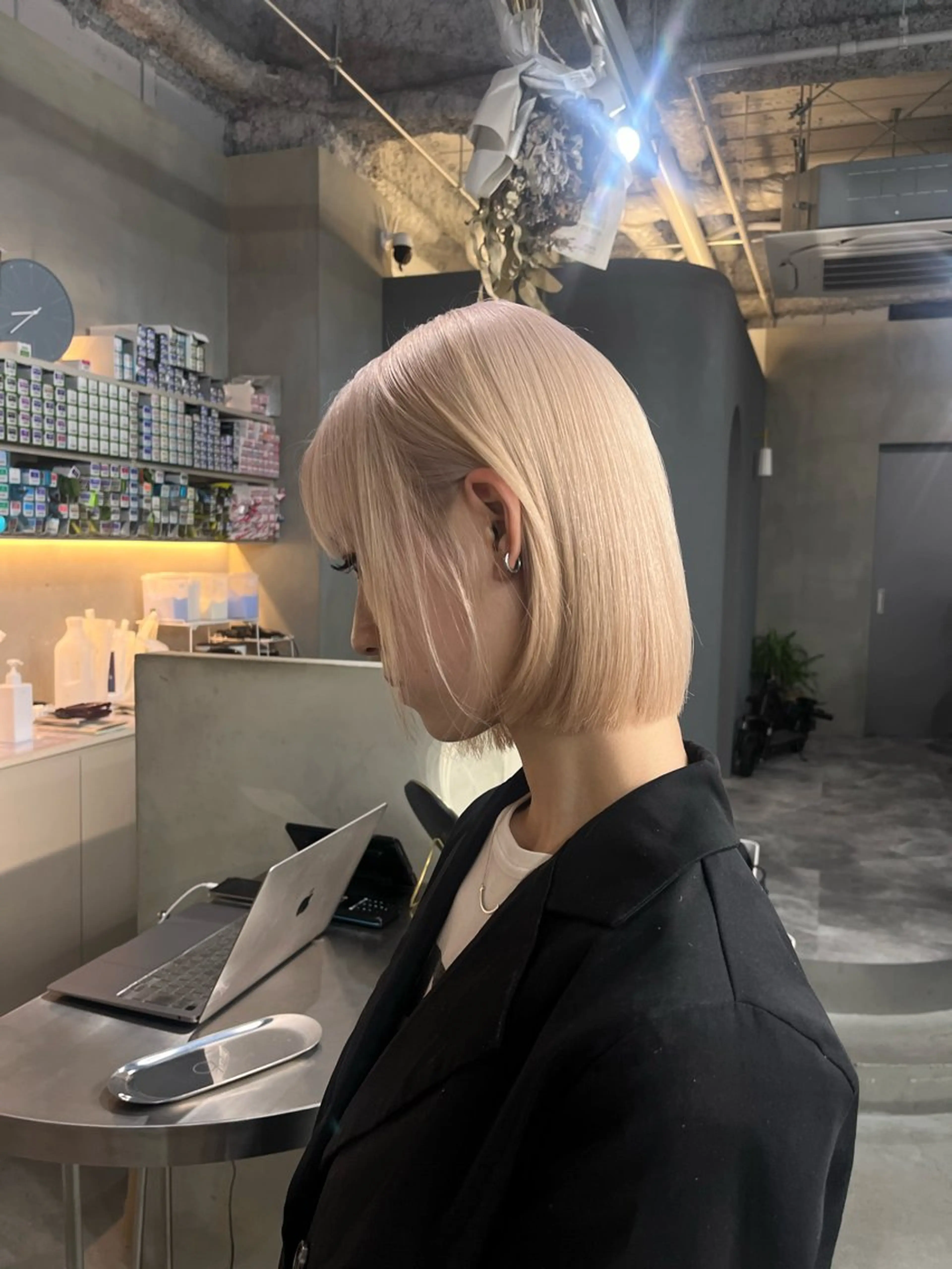 リタッチ➕カラー➕トリートメントの写真