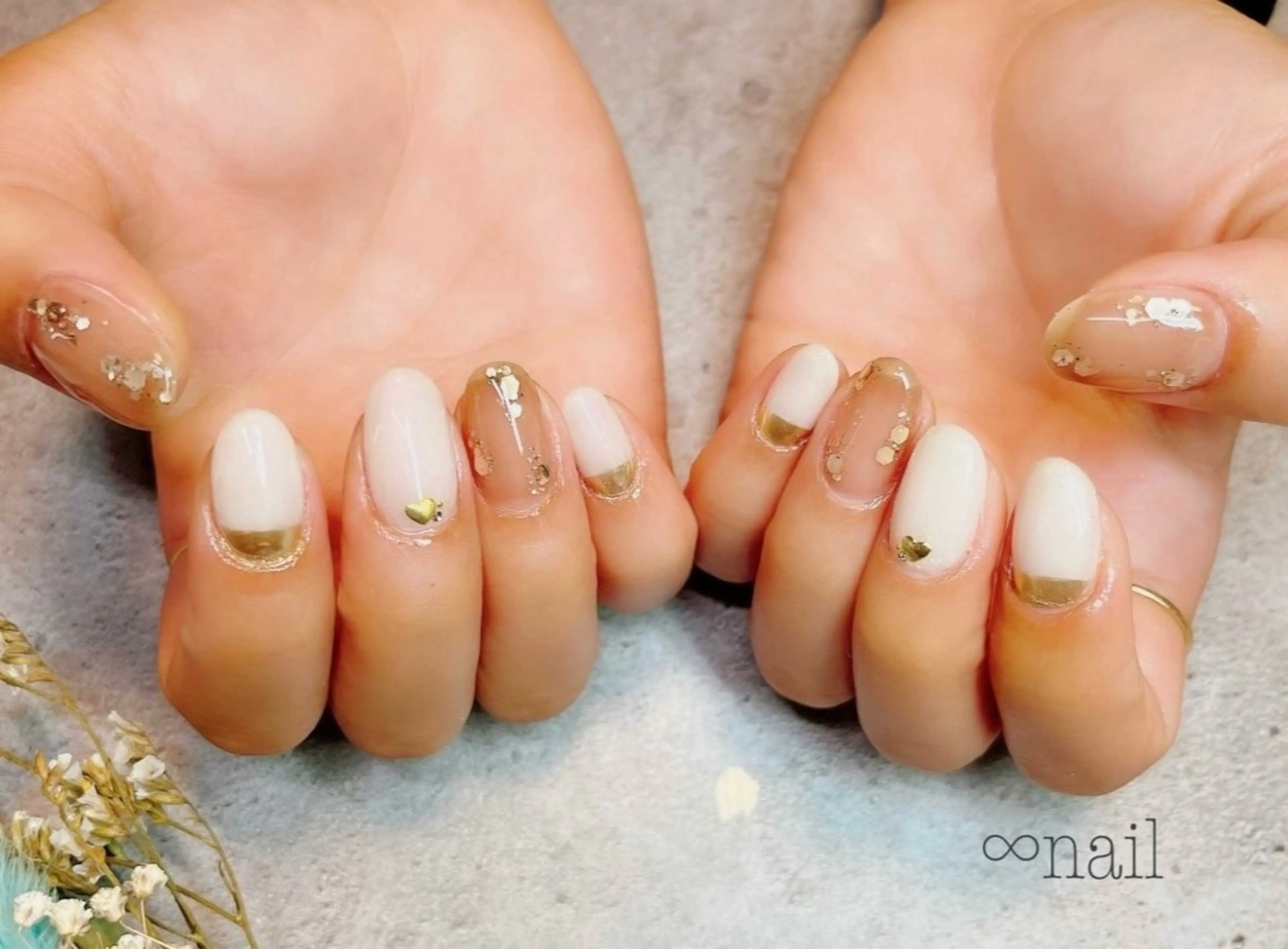 ネイル フットネイル ジェルネイル マグネットネイル ワンカラーネイル パラジェル ♾nail 恵美のマツエク・マツパデザイン