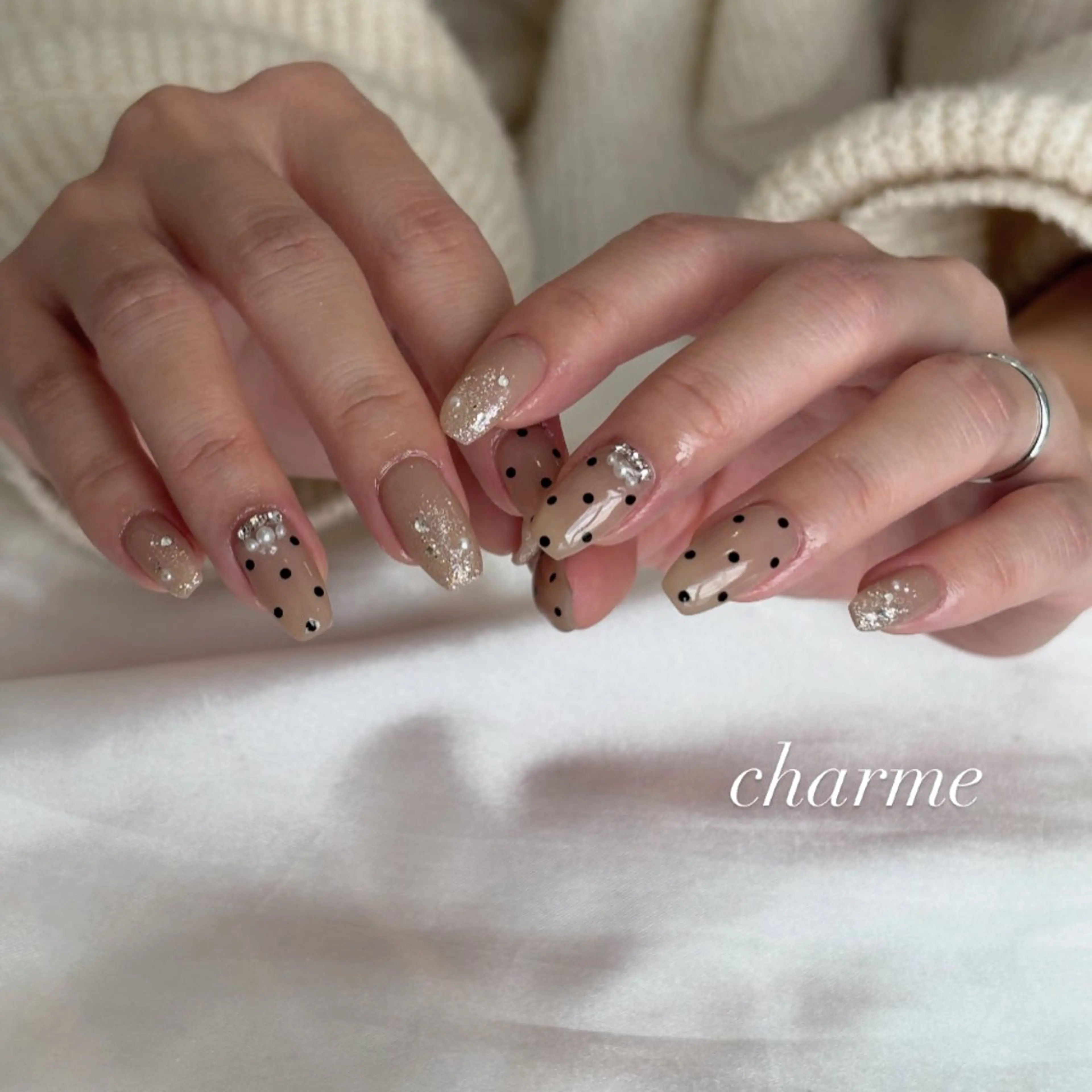ネイル ハンドネイル charme nailのネイルデザイン