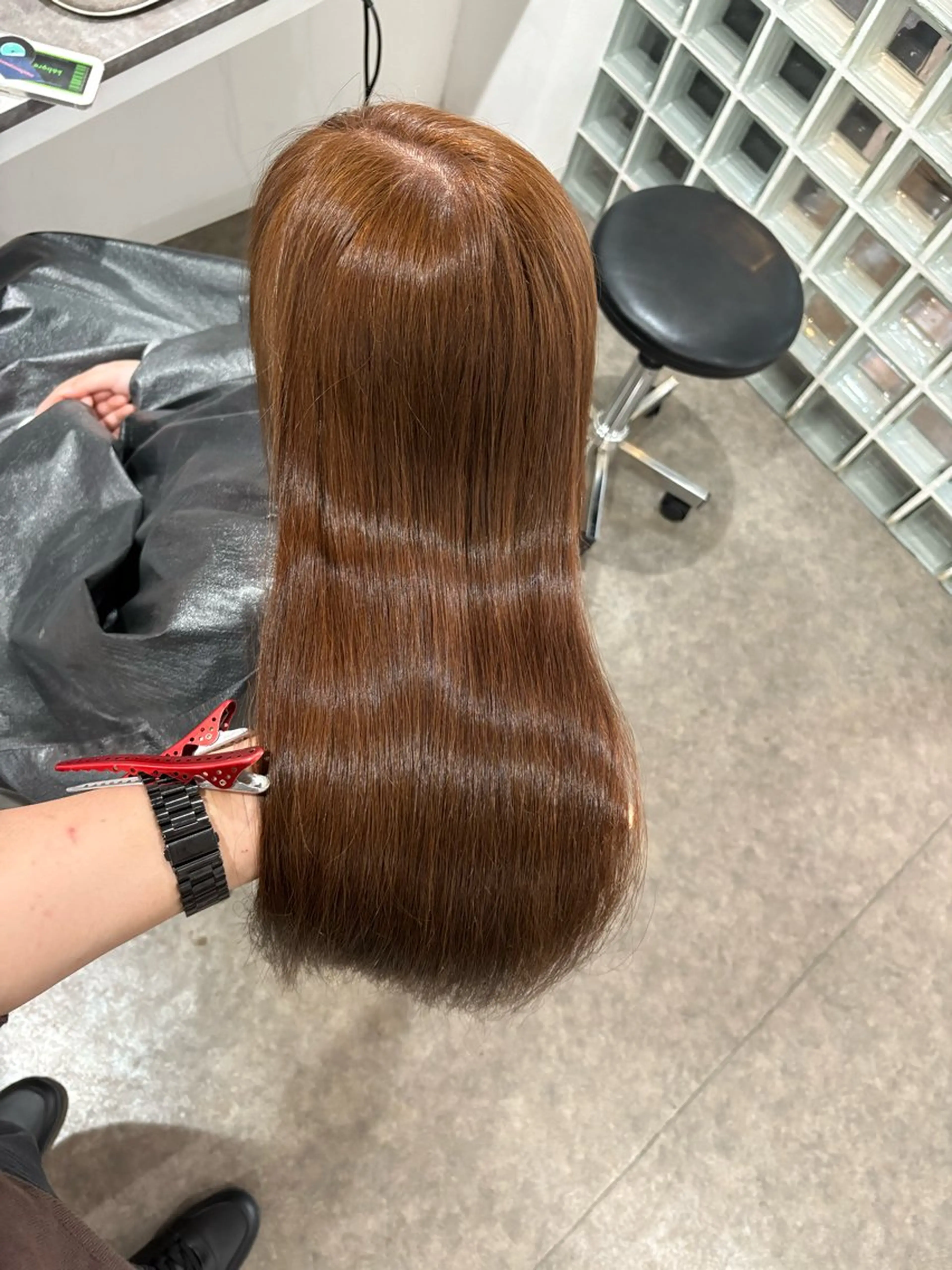 ロング タナカ レイヤのヘアスタイル