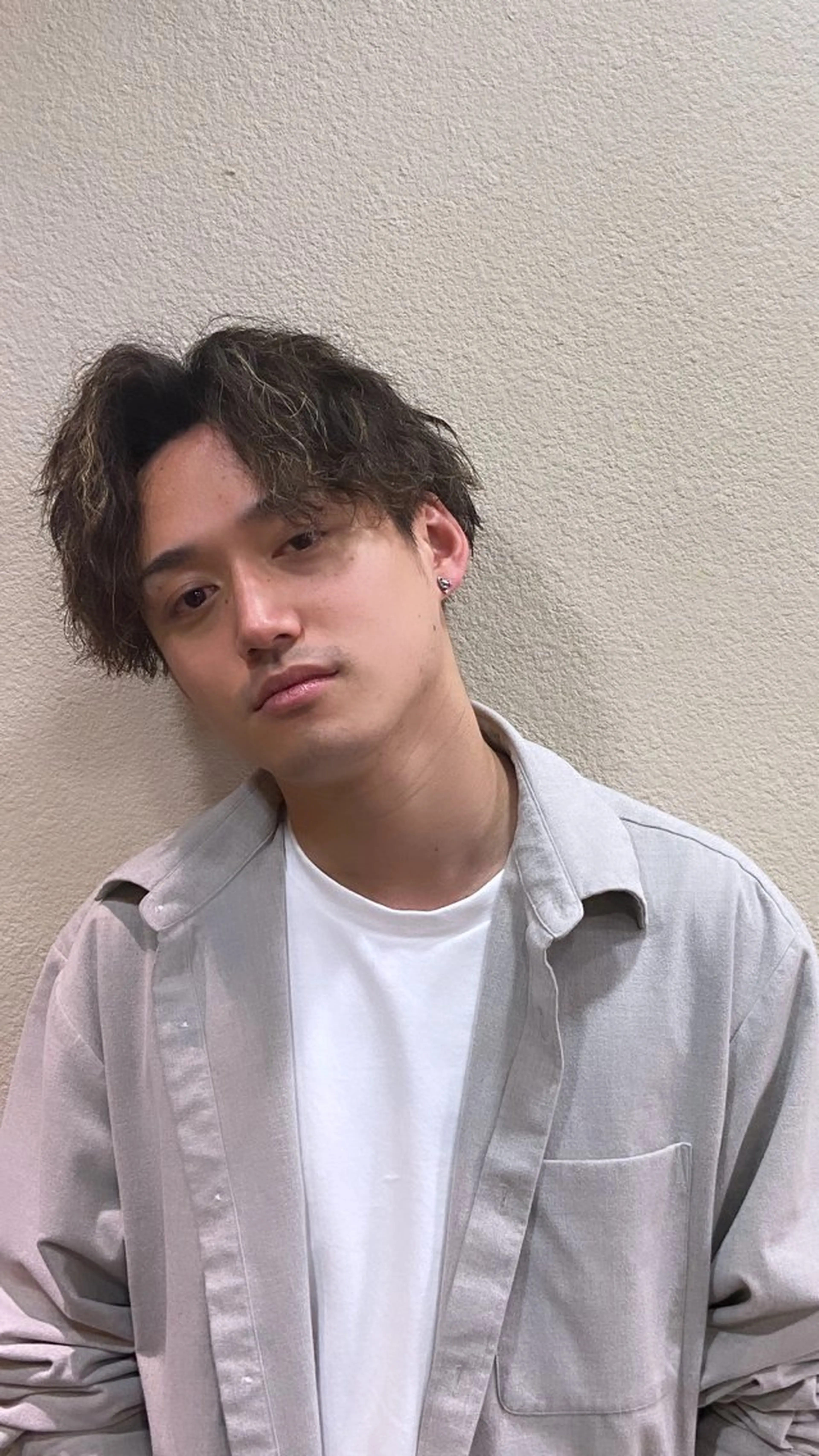 ショート メンズ メンズパーマ メンズツイストパーマ ツイストパーマ メンズ特化/茅ヶ崎 style磯貝裕介のヘアスタイル