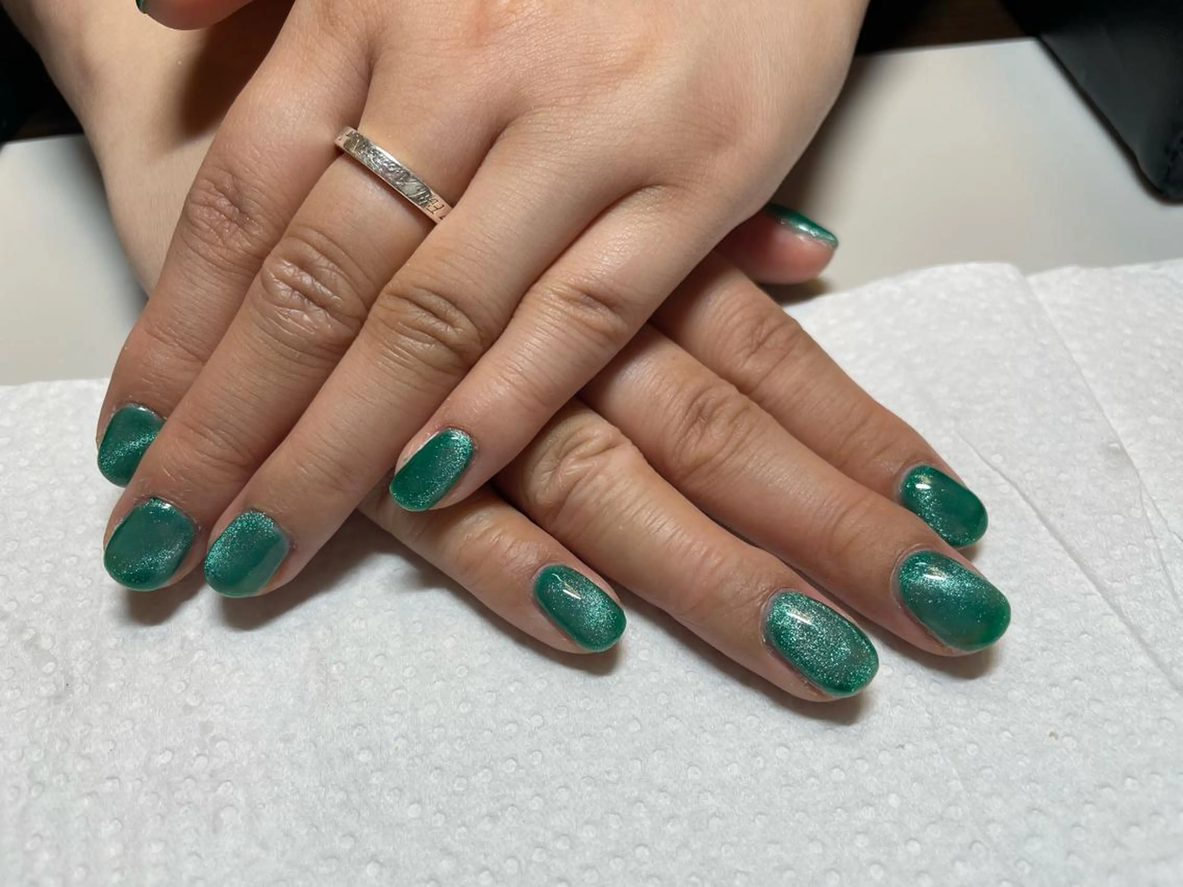 ネイル マグネットネイル nail cute 亀有のネイルデザイン