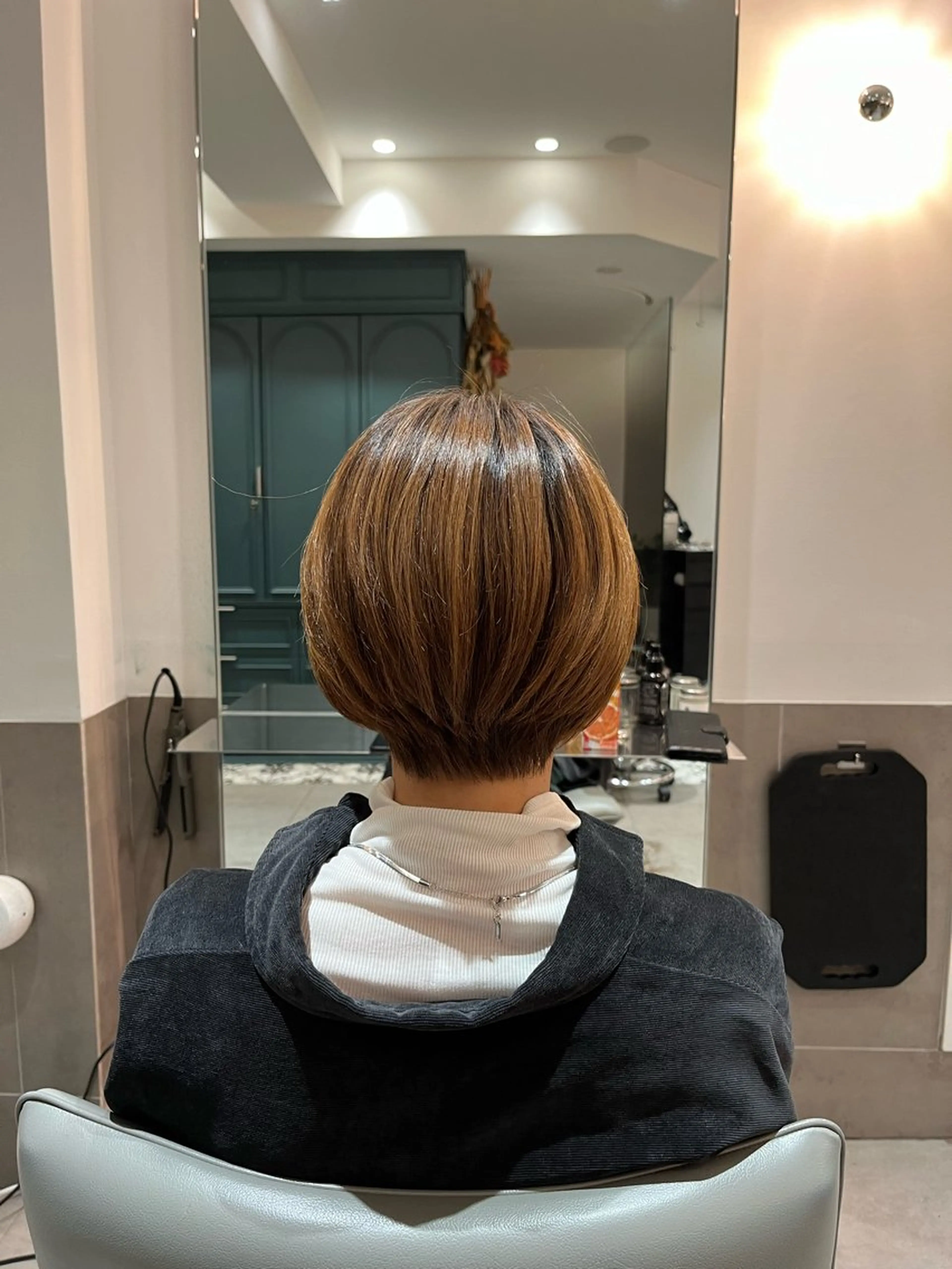 ショート 🍊暖色カラー🍊 sakuraのヘアスタイル