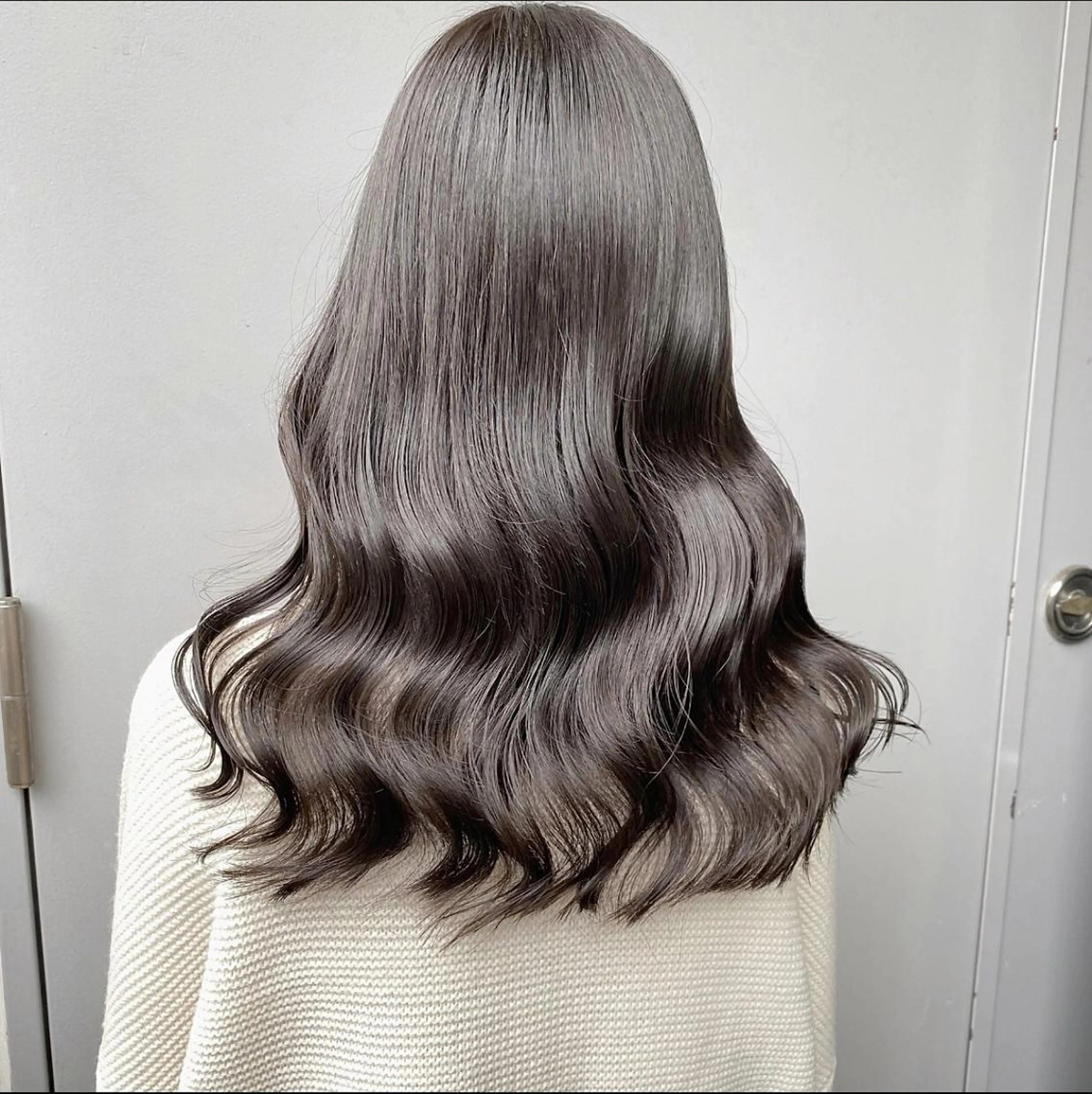 カラー セミロング ヘアカラー 💖うる艶カラー💖 モデル募集💖のヘアスタイル