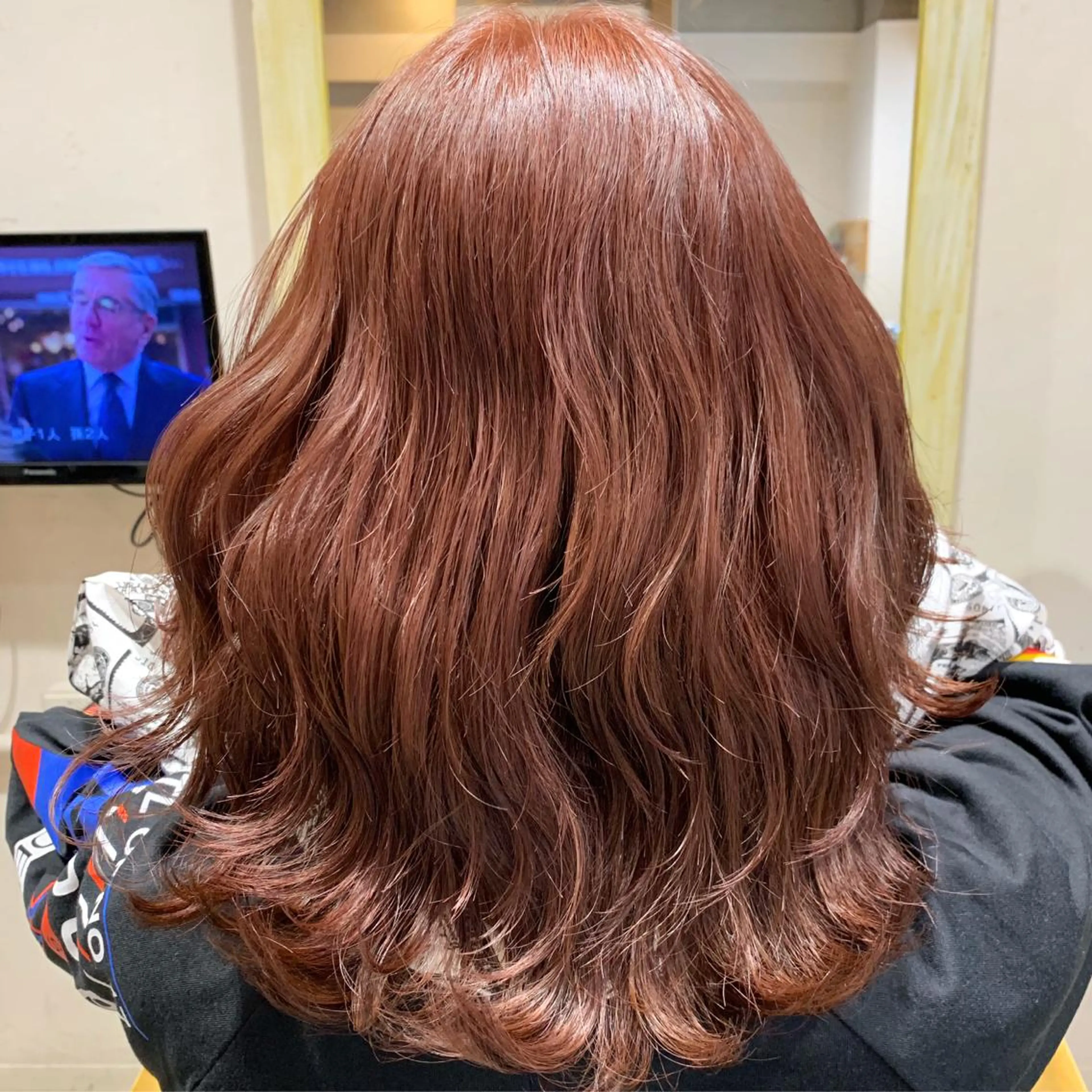 カラー イルミナカラー 縮毛矯正 ダブルカラー🎀池袋 ツノダルカのヘアスタイル