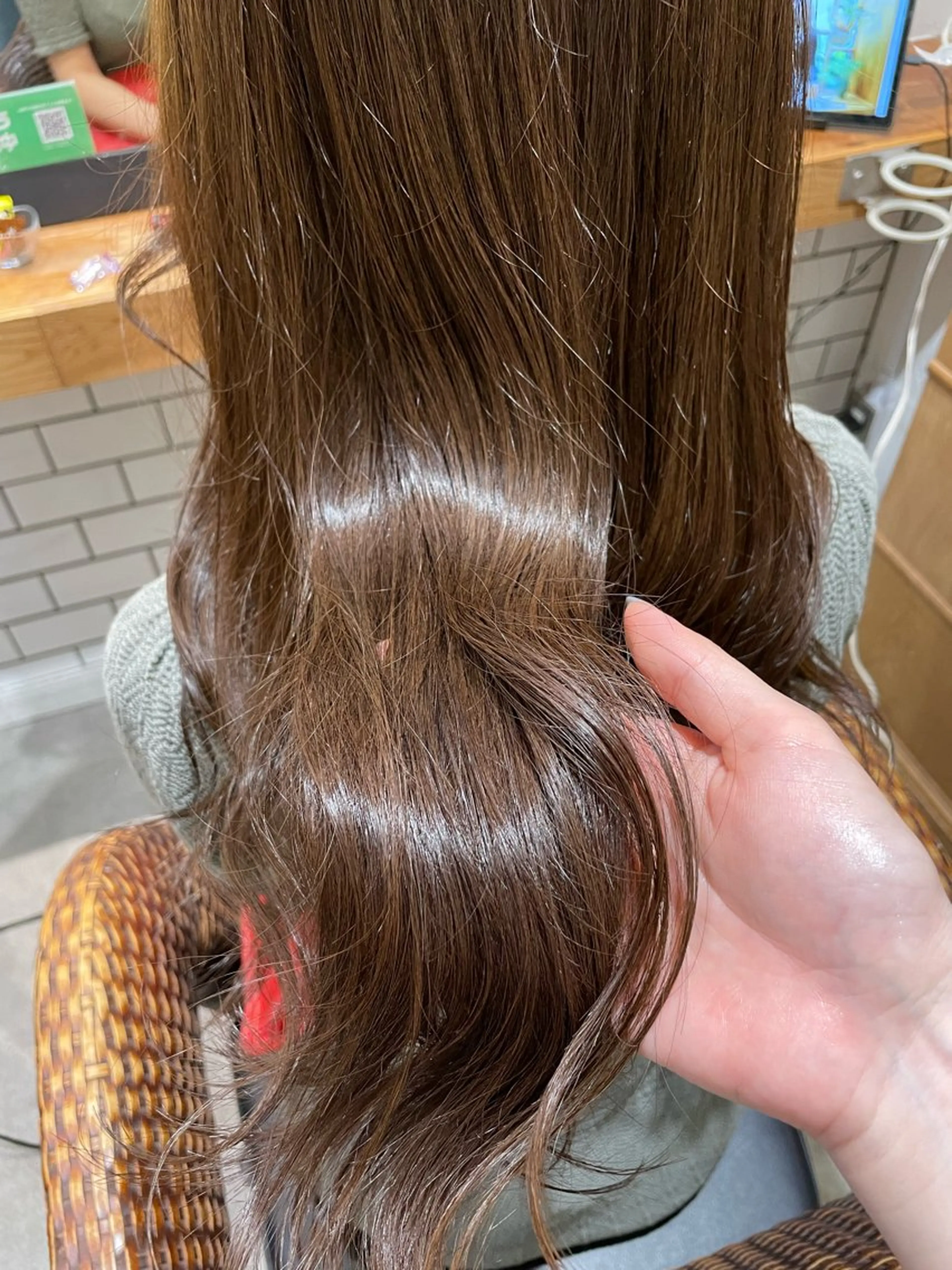 ロング カラー 暖色カラー🤎Red Neo meiのヘアスタイル