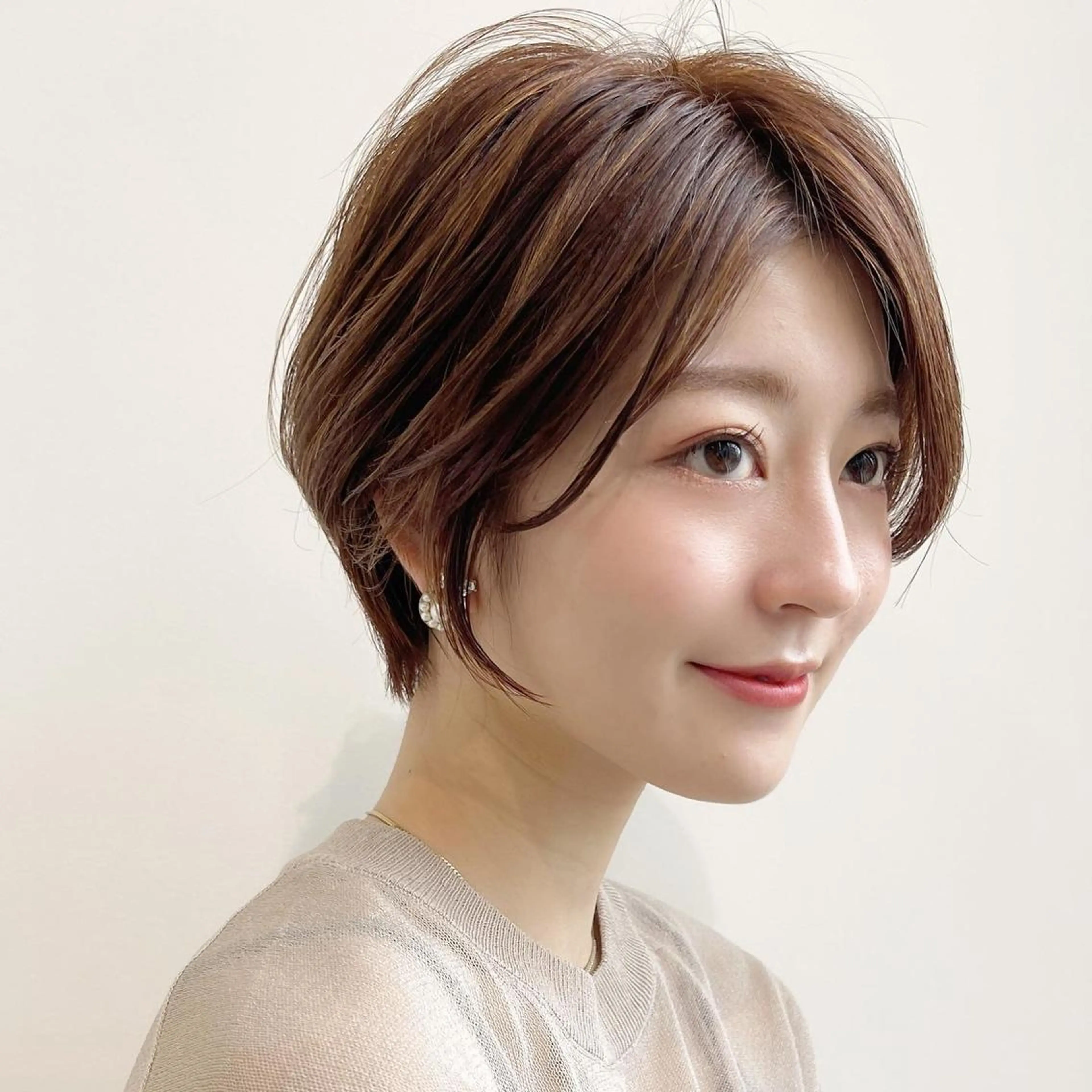 ショート カット ヘアカラー トリートメント 錦糸町カットの匠 AKIRA店長のヘアスタイル