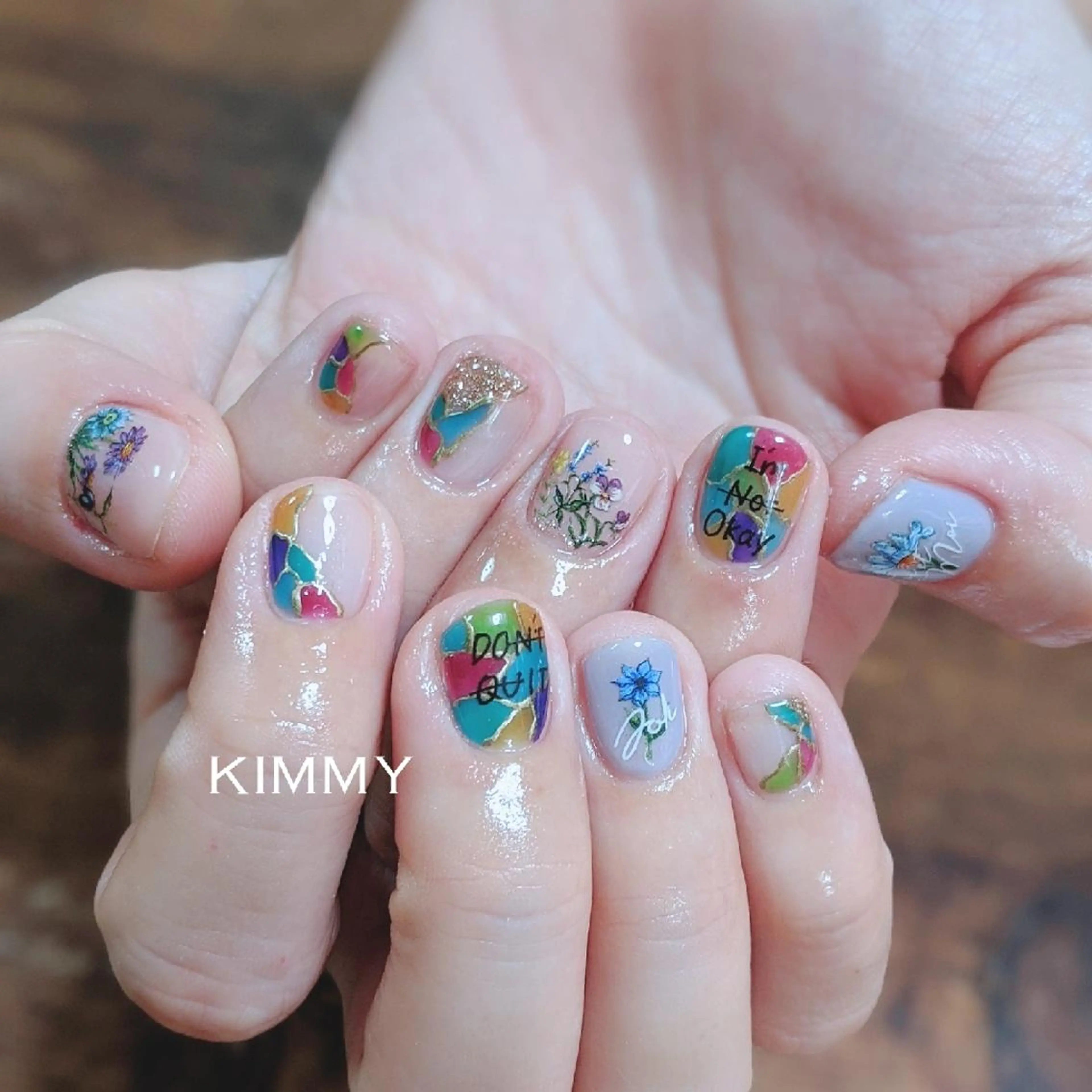 ネイル ハンドネイル kimmy nailsのネイルデザイン