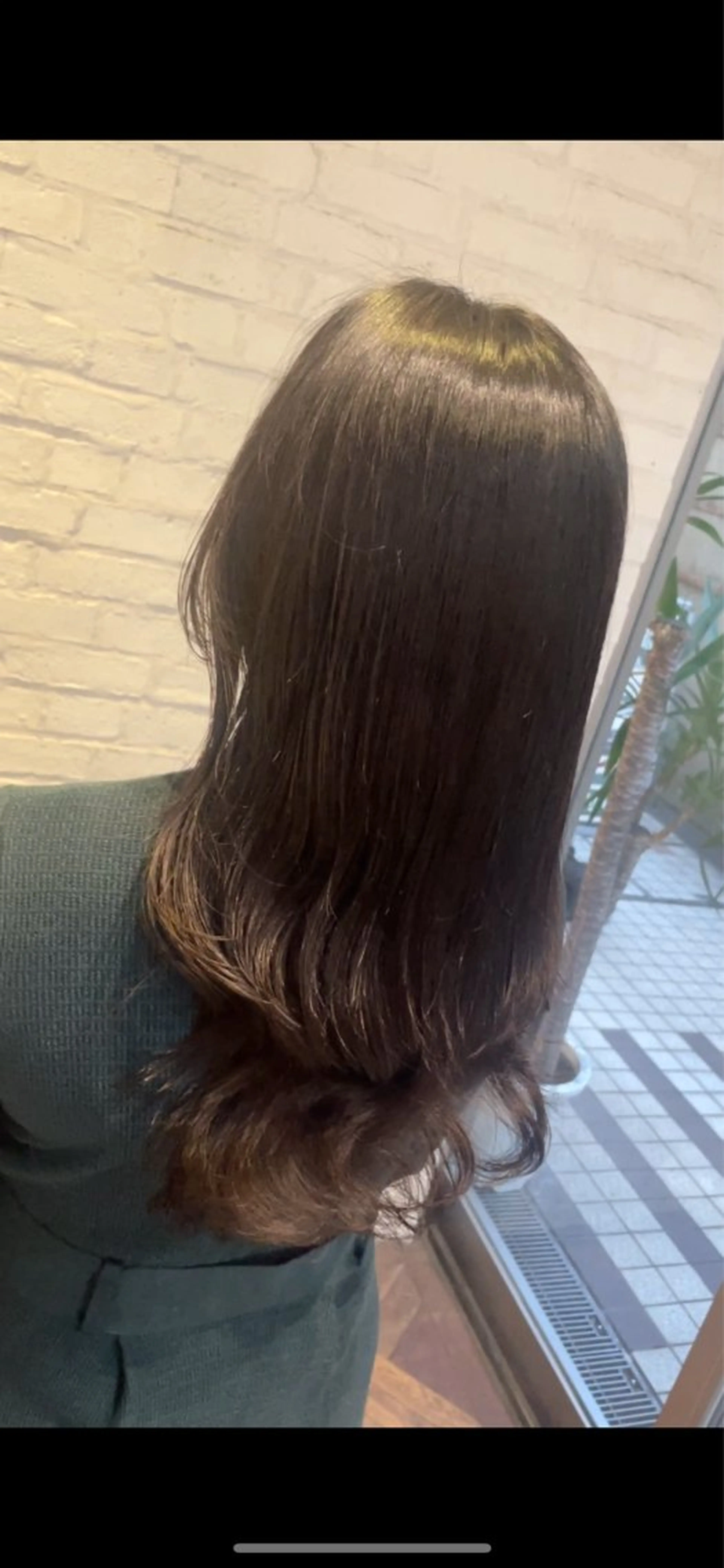 ロング パーマ デジタルパーマ カット パーマ トリートメント BEBE所属・ご新規様限定 透明感カラーKANAのヘアスタイル