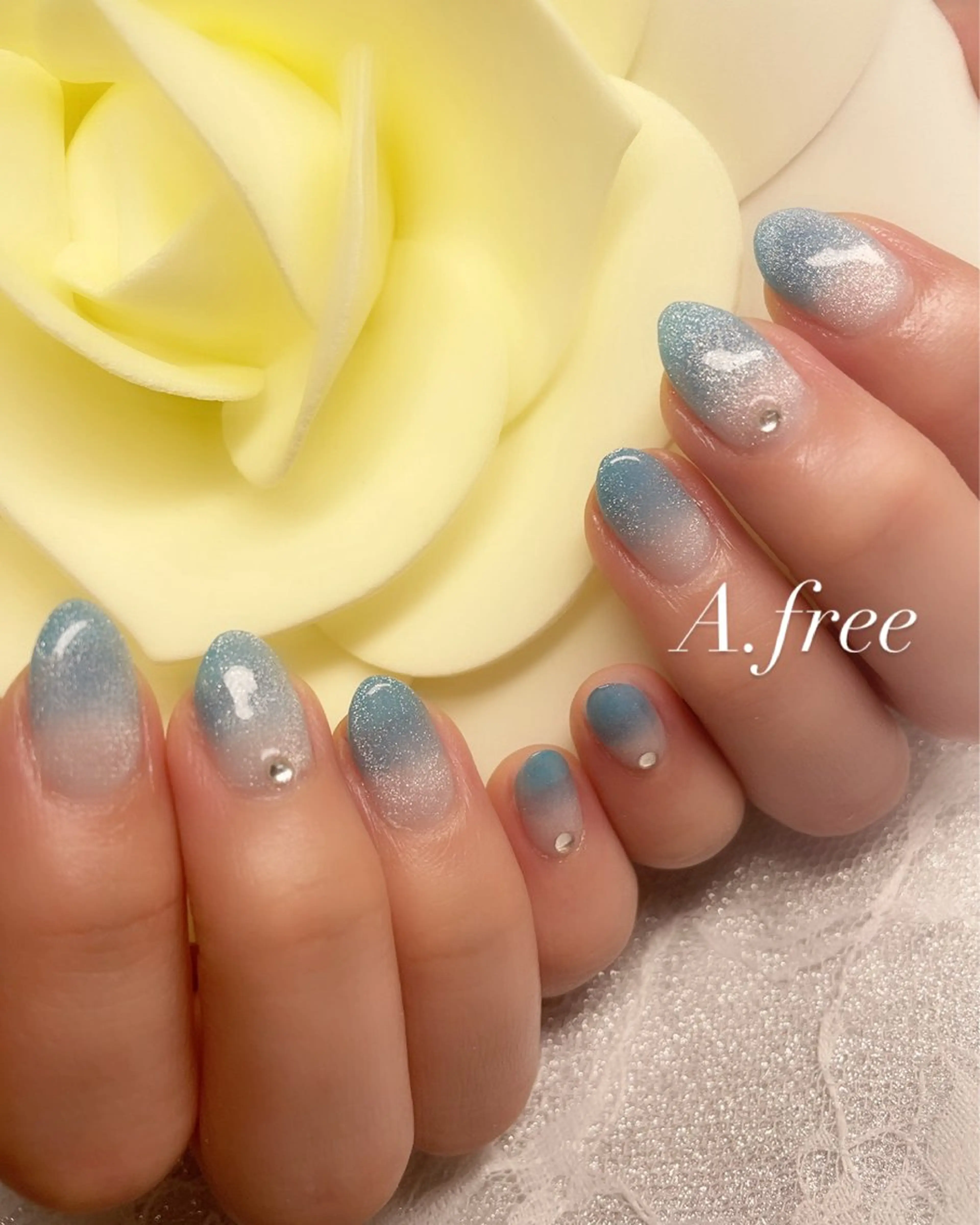 ネイル ハンドネイル A.free✧*｡ アレルギー対応✧*｡のネイルデザイン
